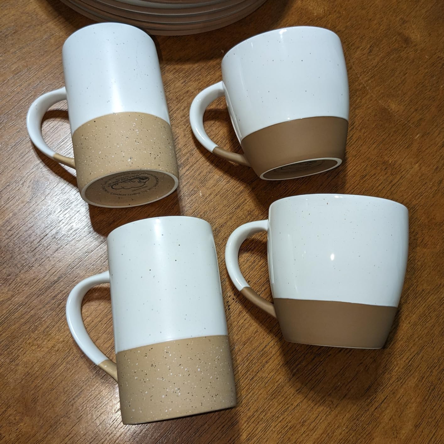 Mora Ceramic Artisan Matte Large Latte Mug Set of 4, 16oz customer photo 1