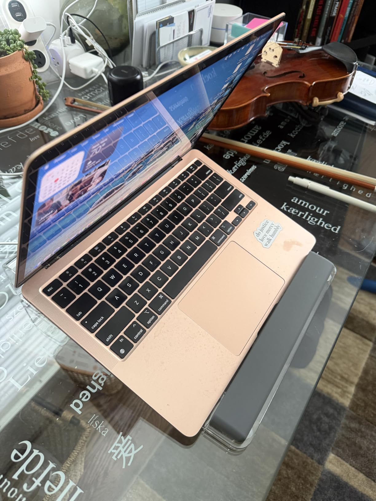 JCZT Aluminum Laptop Stand, Laptop Riser with Wrist Rest, Ergonomic Detachable Portable Laptop Stand for Desk, Notebook Holder Compatible with MacBook Air Pro, All 10-17