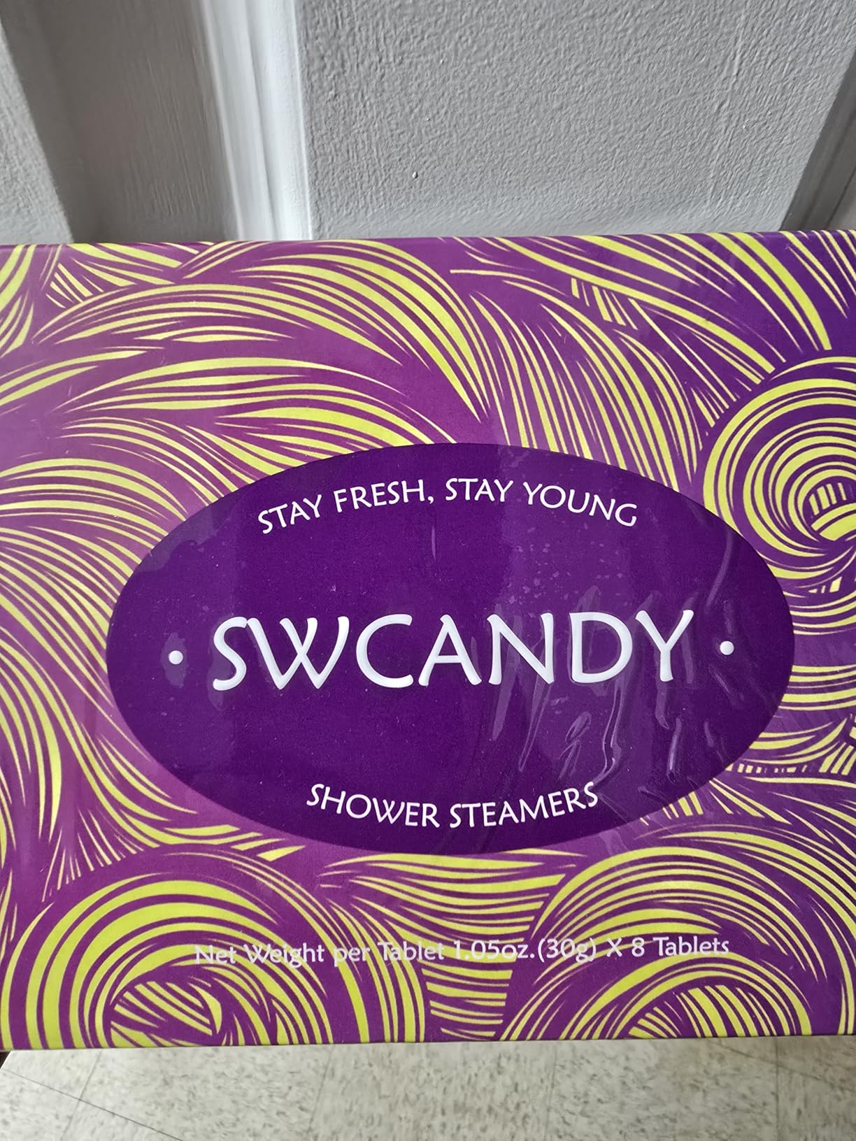 SWCANDY Shower Steamers Aromatherapy Gifts 8 Pcs Shower Home Spa | Birthday Gifts with Natural Essential Oils customer photo 1