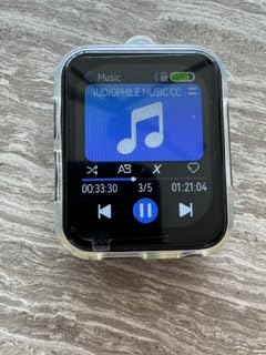 128GB MP3 Player with Bluetooth 5.3, Portable Digital Lossless Music Player with Built-in Speaker, 2.0 in Full Touch Screen, HiFi Sound, FM Radio, Voice Recorder, Earphones Included customer photo 1