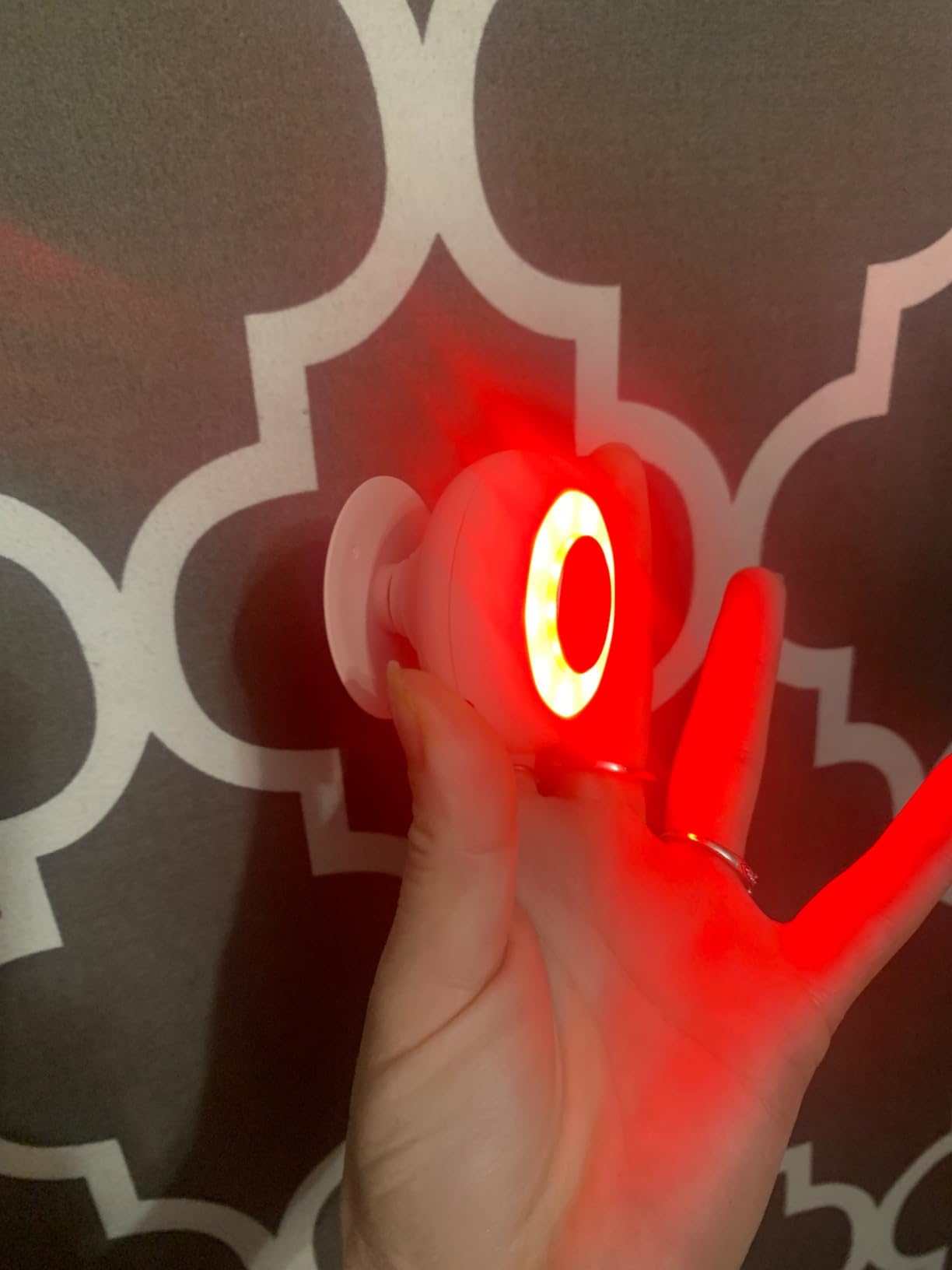 Solawave Red Light Therapy Device for Face & Body | Near Infrared Light Therapy for Rejuvenation | Portable Facial Skincare Solution customer photo 1