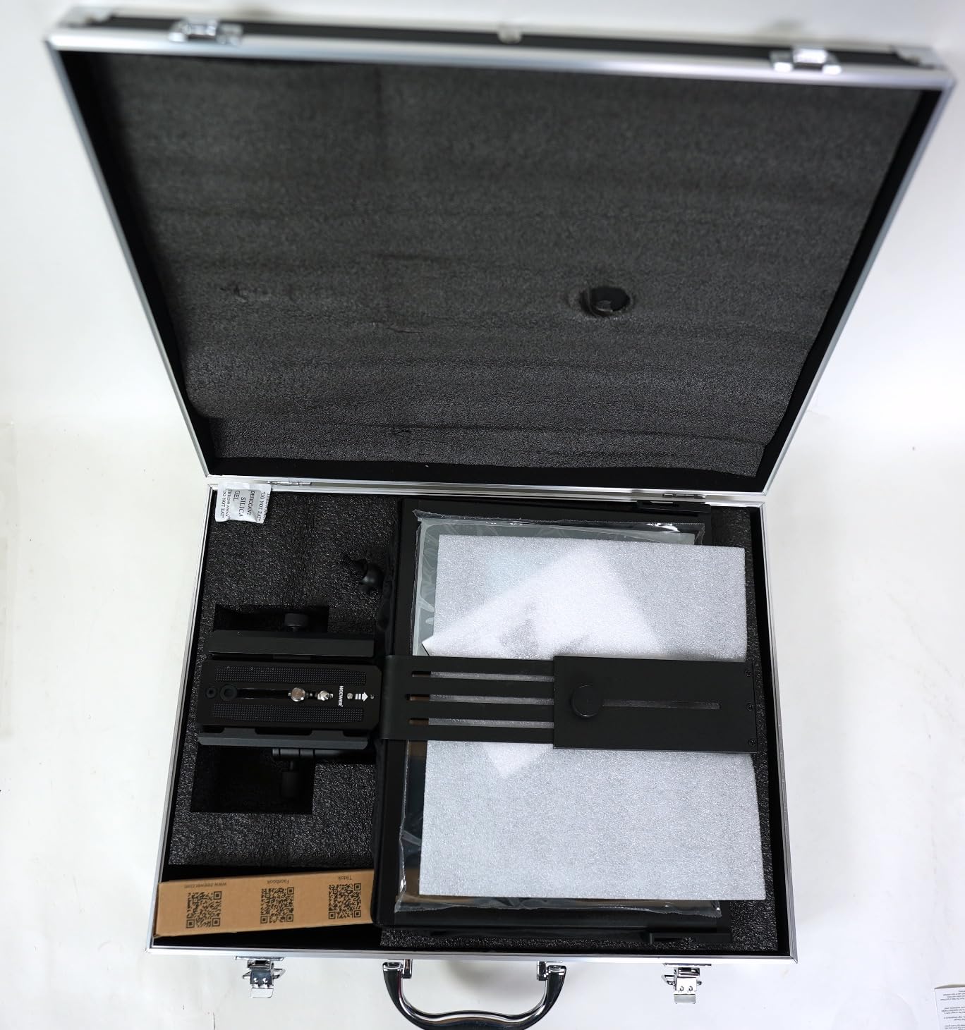 Neewer Teleprompter C12 Modular Design with 15mm LWS Rod Clamp, RT113 Remote, App Control, 12