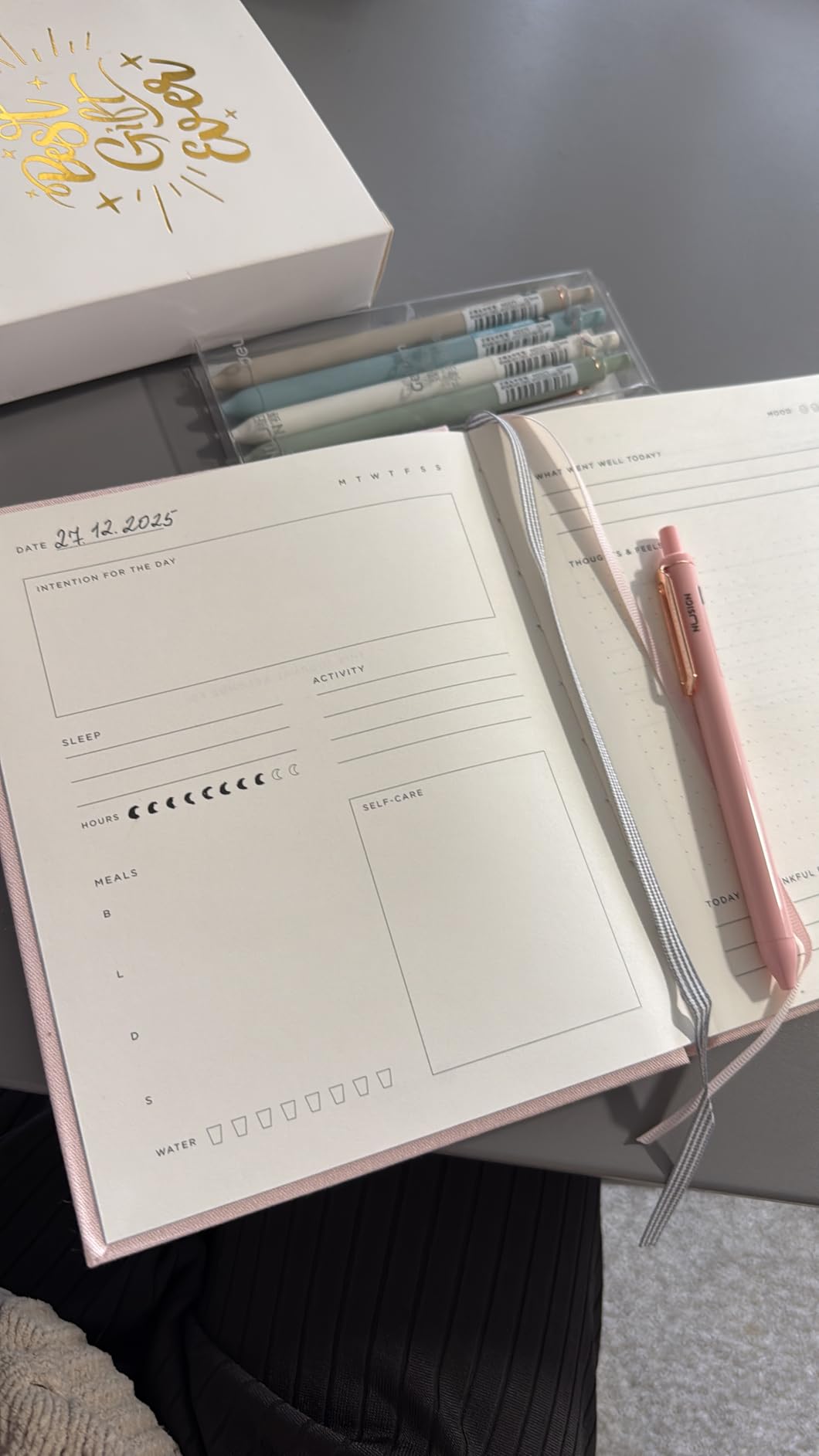 And Per Se Wellness Journal, Self Care & Daily Journal for Women, Mental Health Planner with Habit Tracker, Diet & Goals, Undated, Gift-Ready (Original Beige) customer photo 1