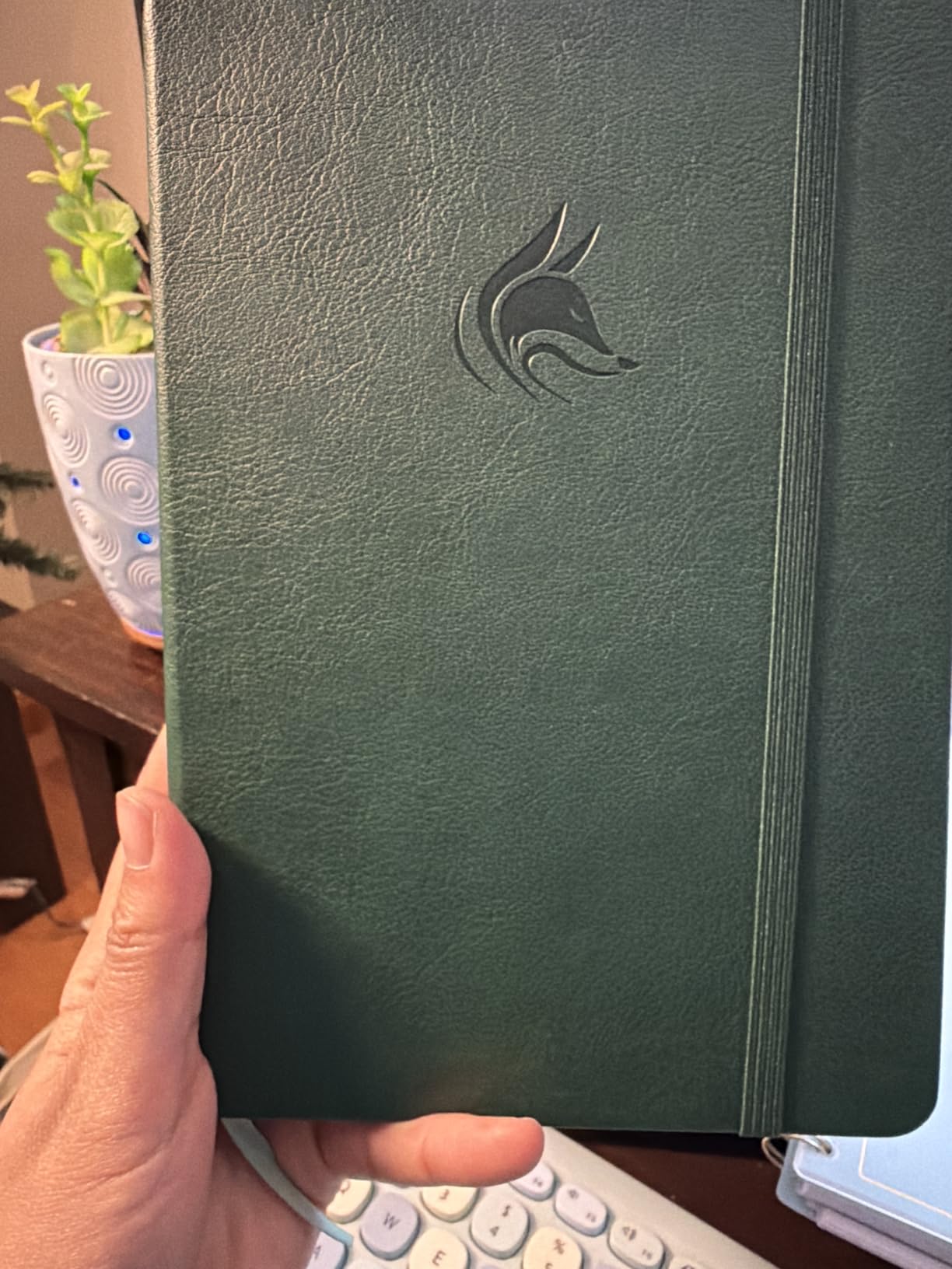 Clever Fox Mental Health & Anxiety Journal - Guided CBT Journal with Prompts for Self Help & Stress Relief - Mood & Emotion Tracker, 5.8x8.3