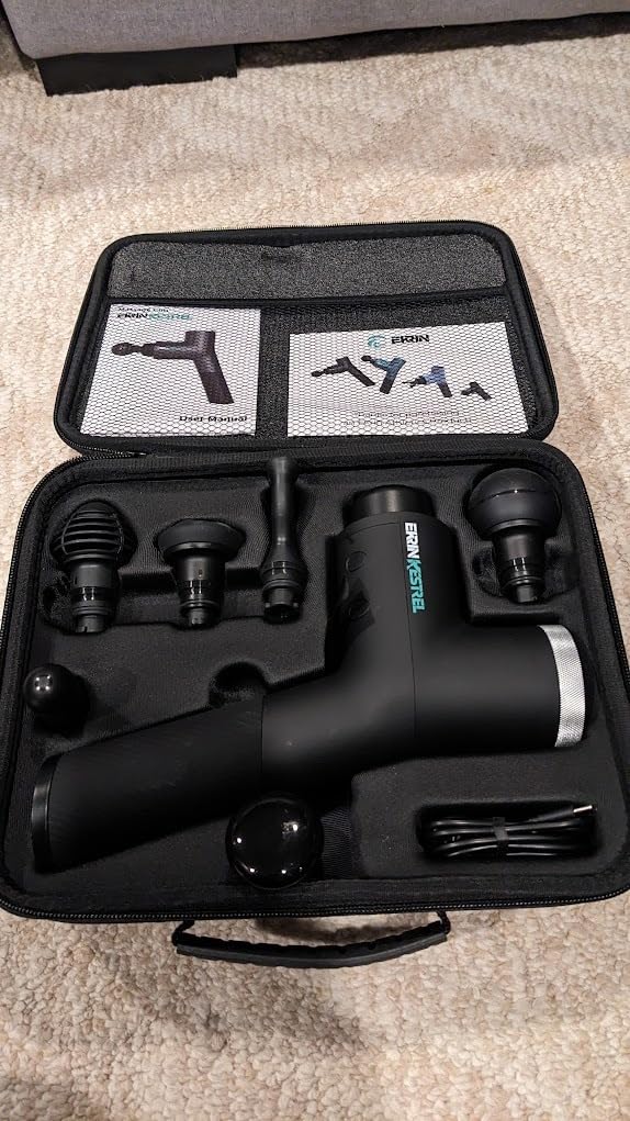 Ekrin Athletics Kestrel Massage Gun: Enhanced Precision & Comfort for Superior Muscle Recovery & Wellness customer photo 2