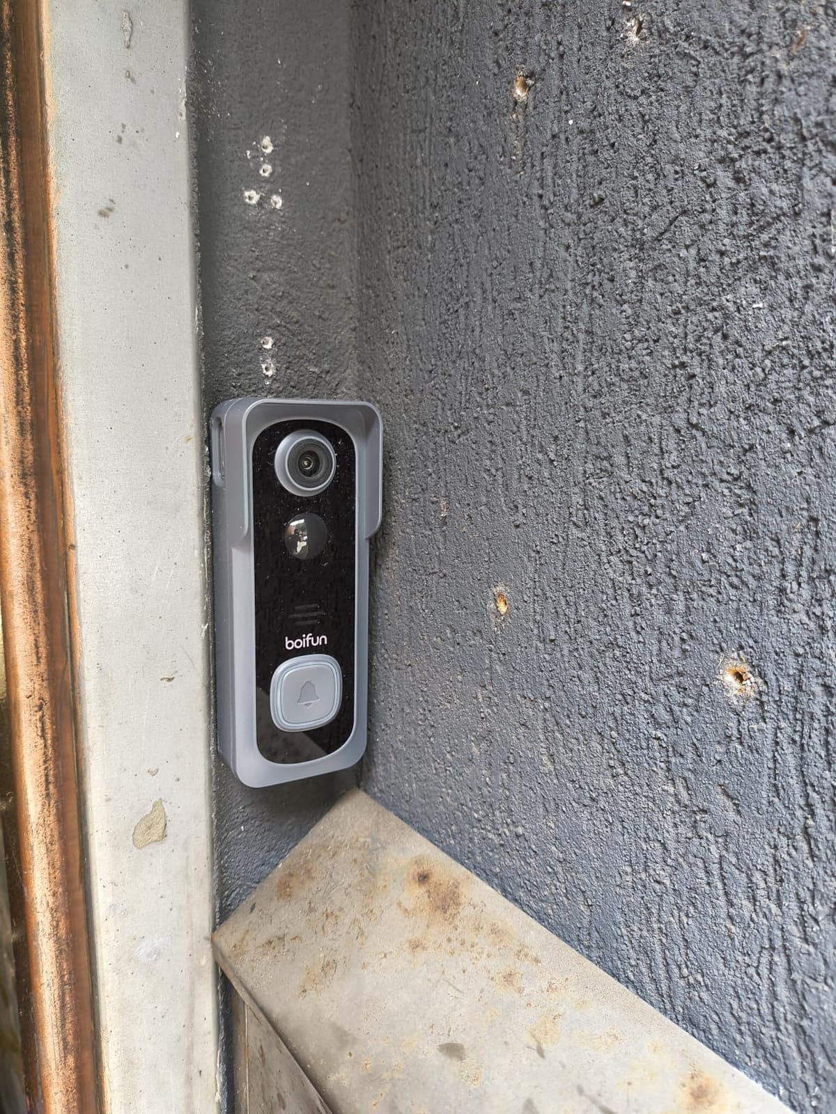 BOIFUN Video Doorbell Camera Wireless – No Subscription Required, 2K HD customer photo 1