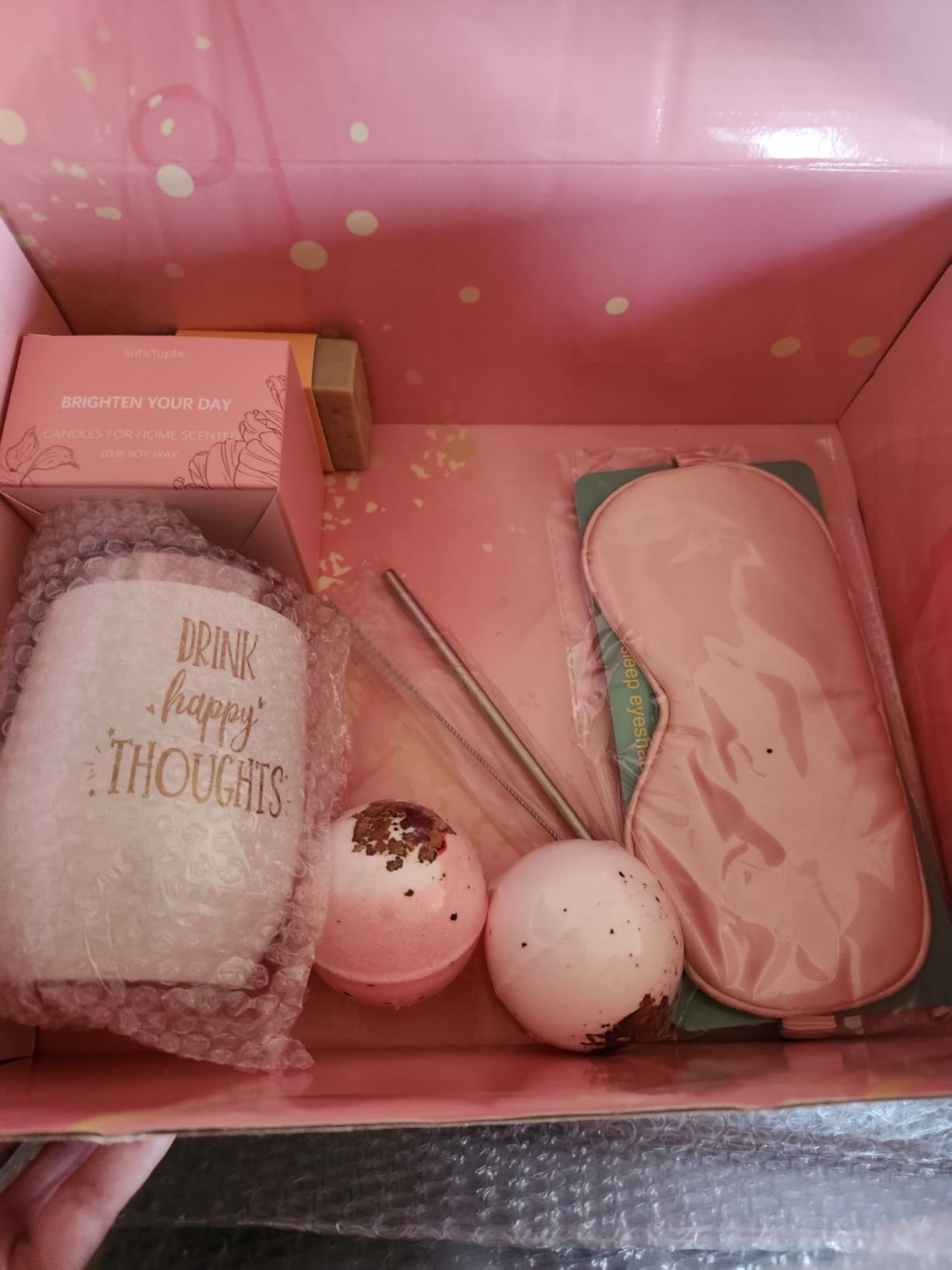 Suhctuptx Get Well Gifts for Women, Feel Better Self Care Package for Women, Get Well Soon Gift Baskets Thinking of You Box Set with Throw Blanket for After Surgery Recovery Sick Friend Cancer Chemo customer photo 2