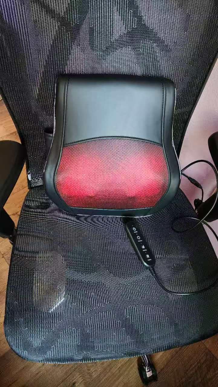Neck and Back Massager for Pain Relief Deep Tissue with Heat, Shiatsu Shoulder Massager with Bi-Directional Rotating Head for Neck, Back, Shoulders, and Legs customer photo 2