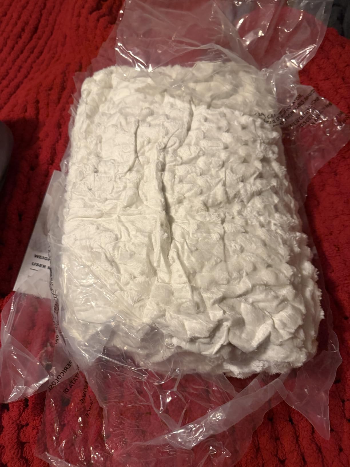 Wemore Fleece Weighted Blanket for Adults (60