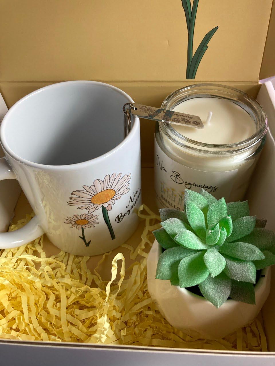 New Beginnings Box Gifts for Women, Farewell Gifts For Coworkers, Self, New Job Going Away Break Up Divorce Goodbye Good Luck Gift Basket, Self Care Gifts for Women Her Best Friends Sister Mom customer photo 2