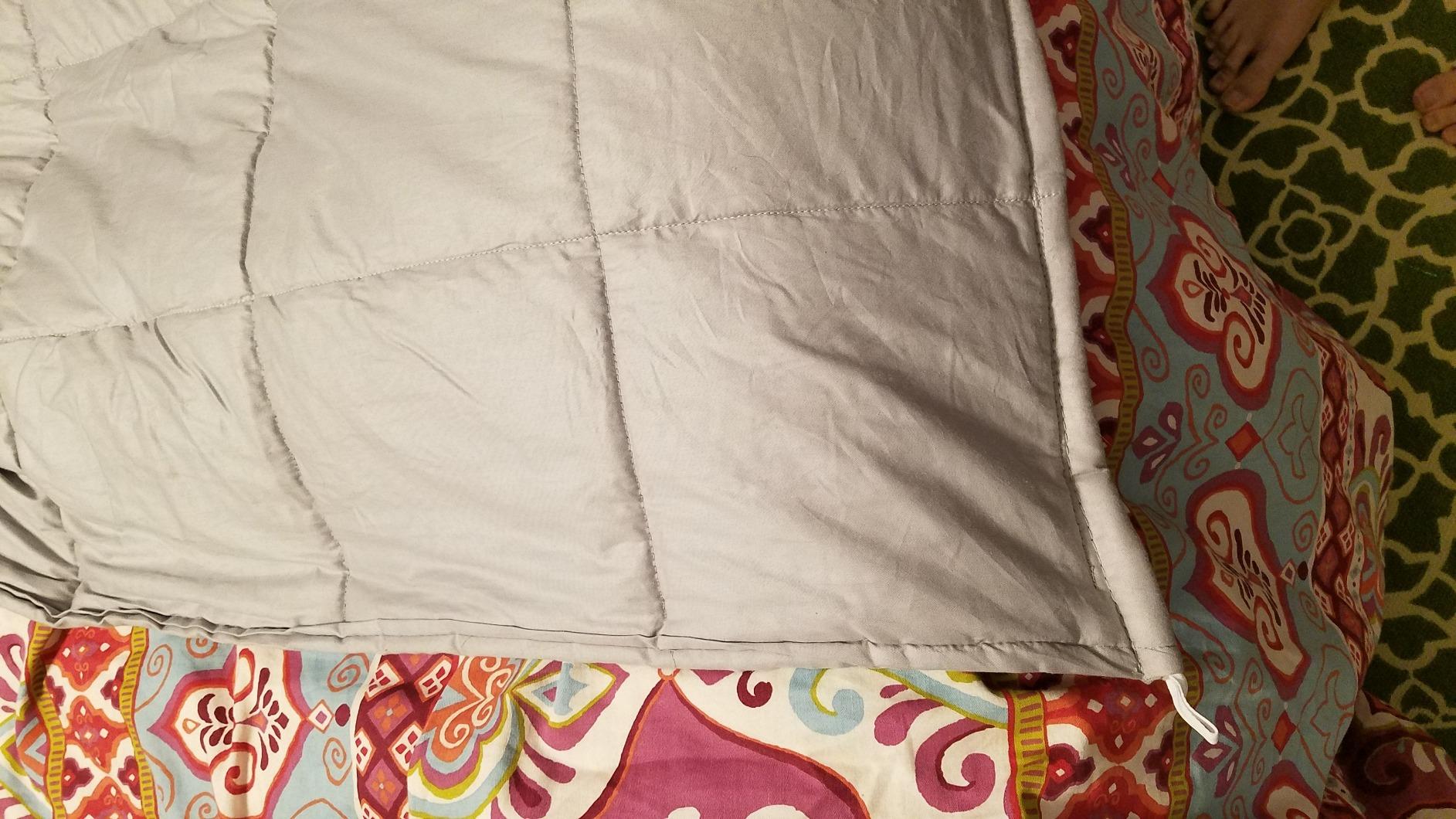 ZonLi Cooling Weighted Blanket for Hot Sleepers, Queen 48