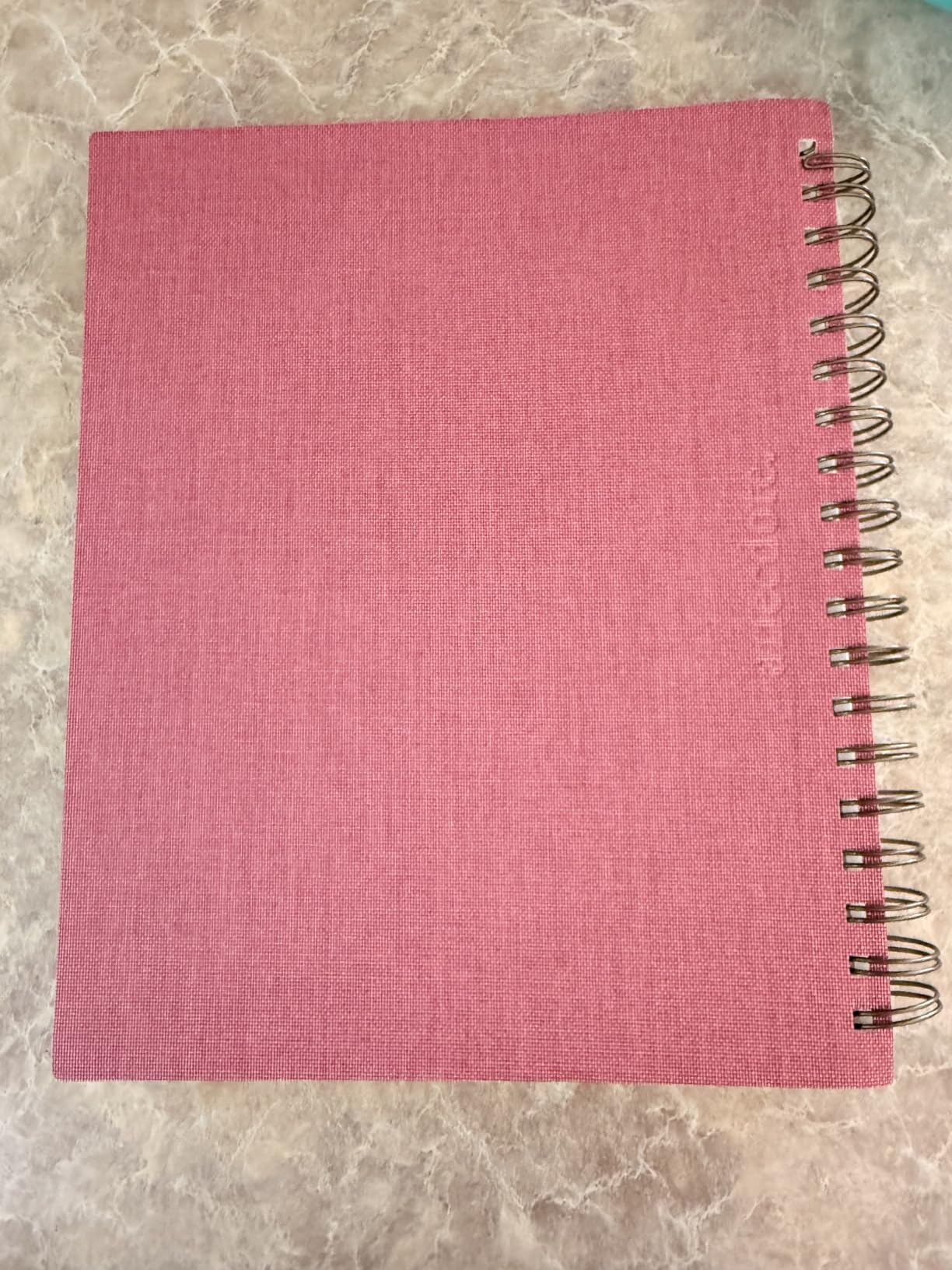 Anecdote Daily Planner w 2026-2027 Calendar, Start Anytime 26 Weeks Undated | 1 Page per Day | 8.5 x 5.2 | Hardcover To-Do List Organizer, Plan Your Success, Achieve Productivity Goals customer photo 1
