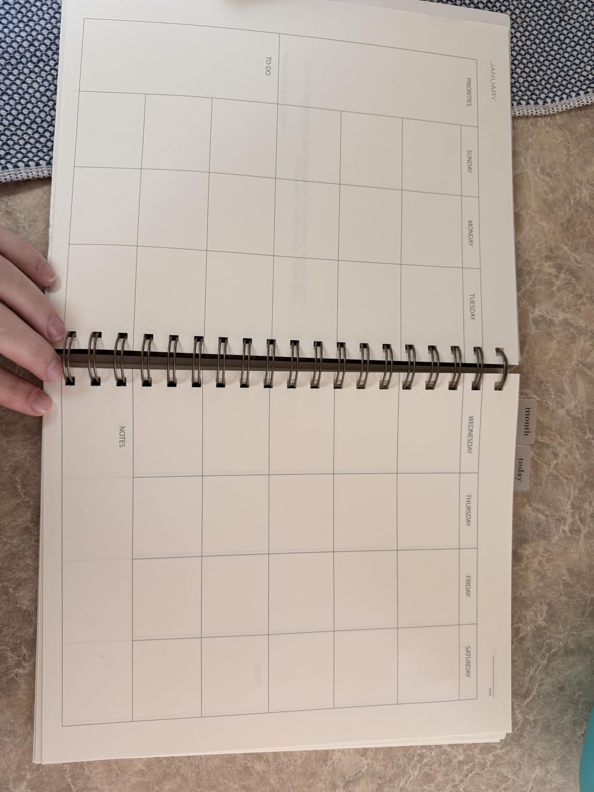 Anecdote Daily Planner w 2026-2027 Calendar, Start Anytime 26 Weeks Undated | 1 Page per Day | 8.5 x 5.2 | Hardcover To-Do List Organizer, Plan Your Success, Achieve Productivity Goals customer photo 2