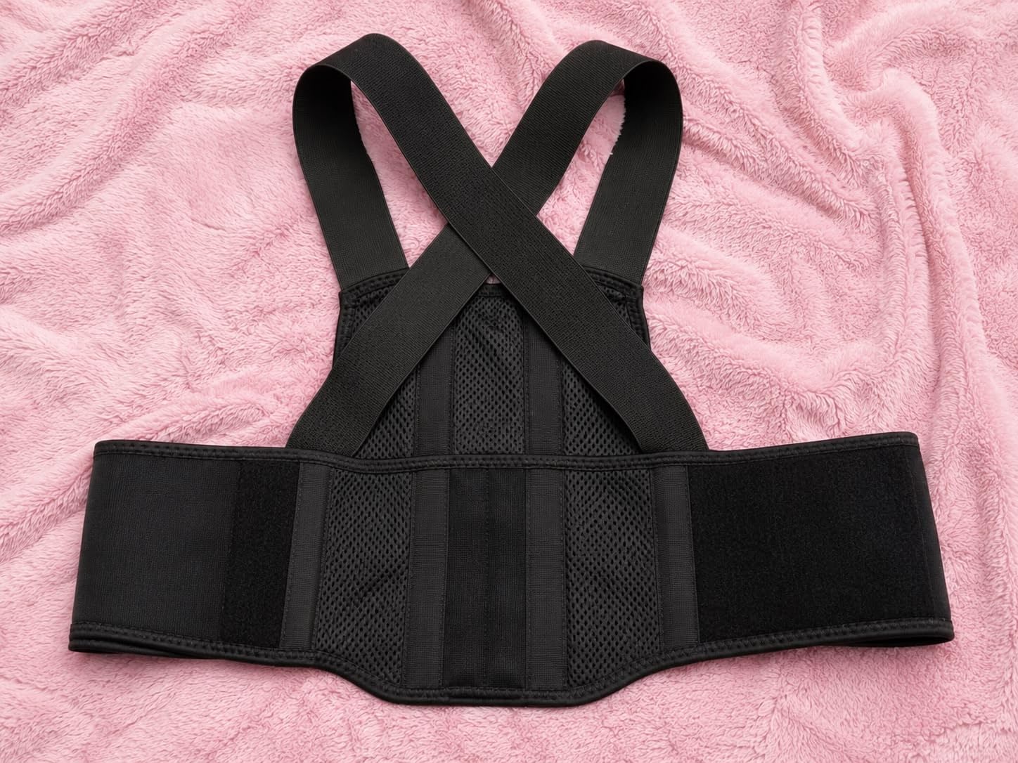 Work Back Brace for Men & Women, Adjustable Lower Back Support Belt | for Sciatica, Herniated Disc, Pain Relief, Moving Construction Warehouse Heavy Lifting Safety & Protection (Black, Medium) customer photo 1