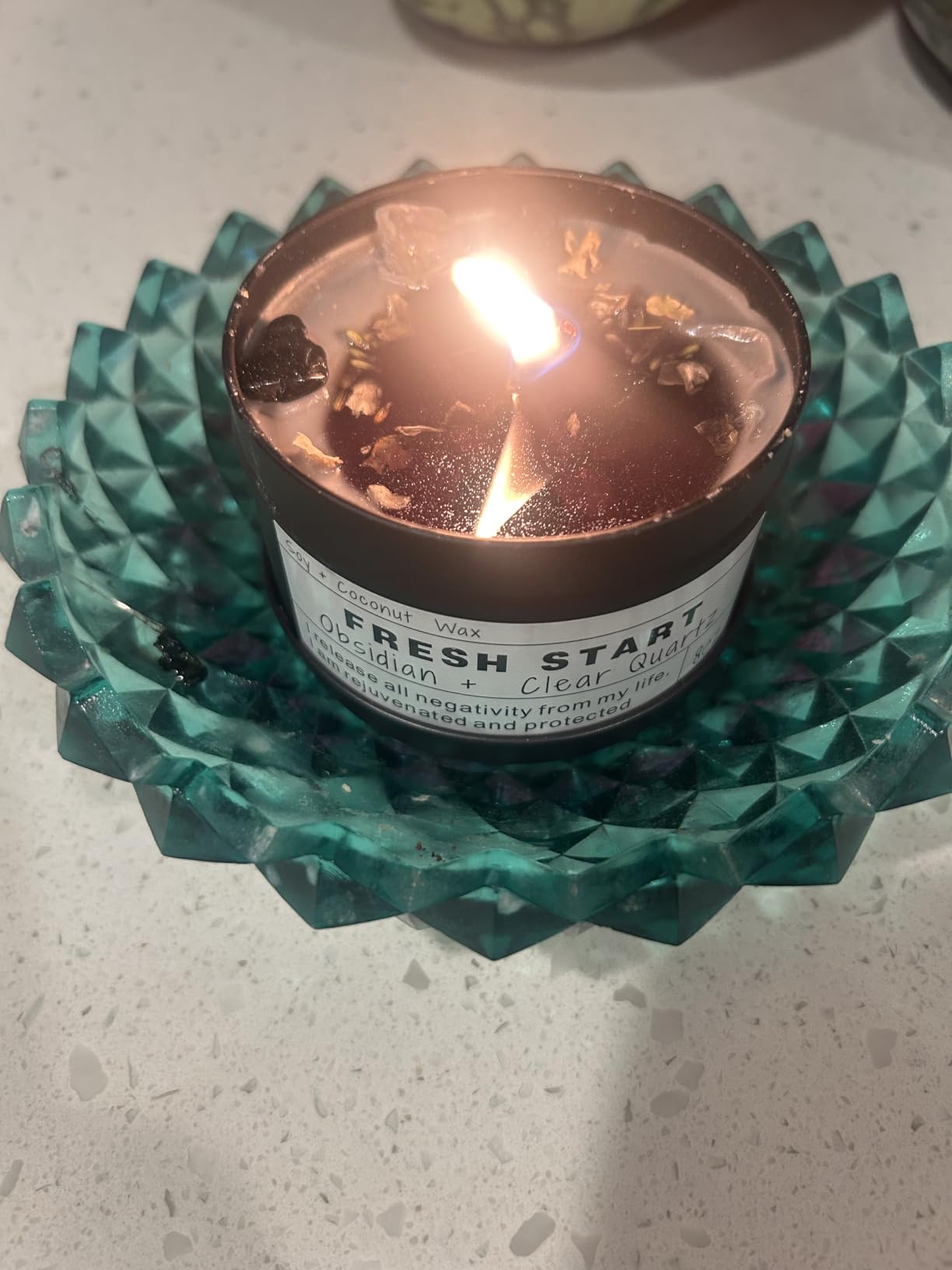 Healing Candles, Manifestation Magical Candles, Energy, Chakras, Law of Attraction, Gifts to Empower Women customer photo 1