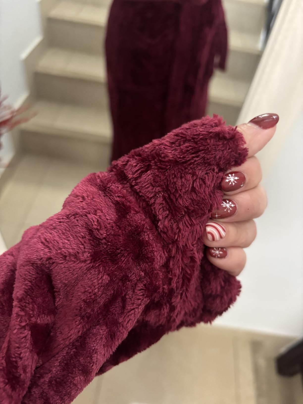 Premium Long Robes for Women: Warm Super Plush Soft Fleece Bathrobes customer photo 1