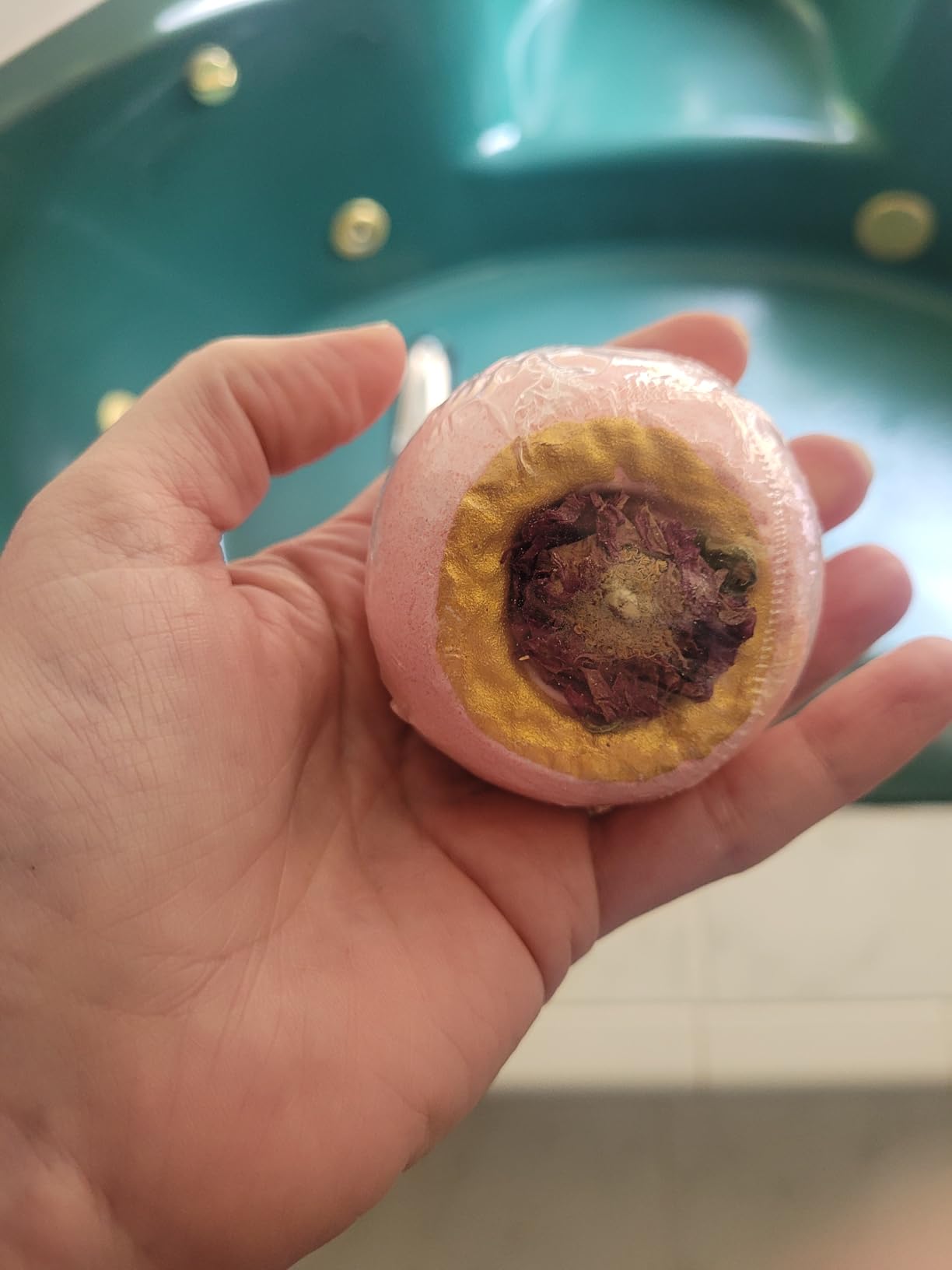 Bath Bombs Gift Set for Women, 6 Large with Real Flowers & Essential Oils | Home spa relaxation, aromatherapy self-care, moisturizing bath soak, birthday presents for mom, wife, girlfriend customer photo 1