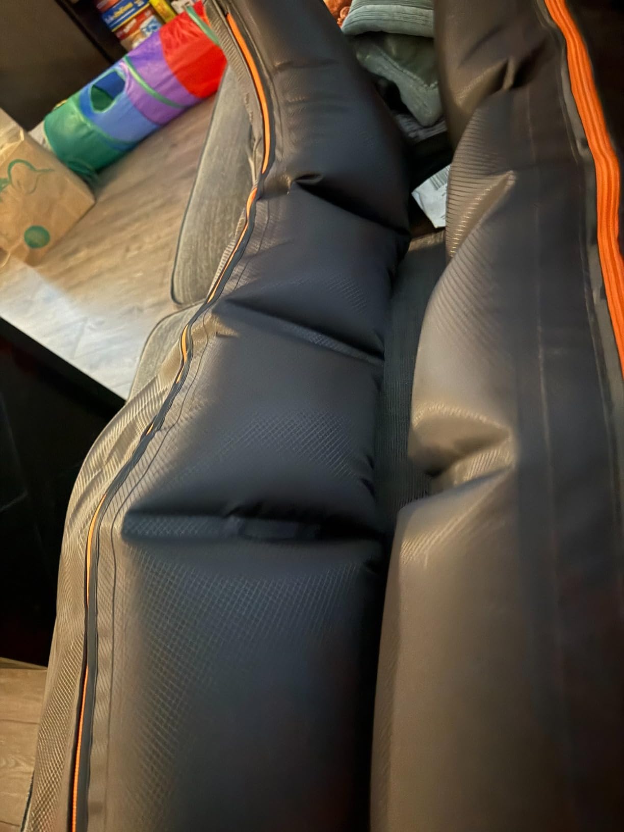 JZBRAIN Sequential Air Compression Recovery System : Professional Full Leg Compression Boots for Circulation and Pain Relief - Sequential Device for Muscle Relaxation - for Athletes,Women,Men customer photo 2