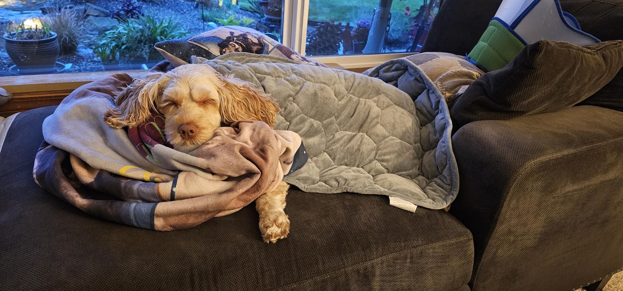 Kivik Weighted Lap Blanket Adults, 7 lbs Weighted Pad, 24