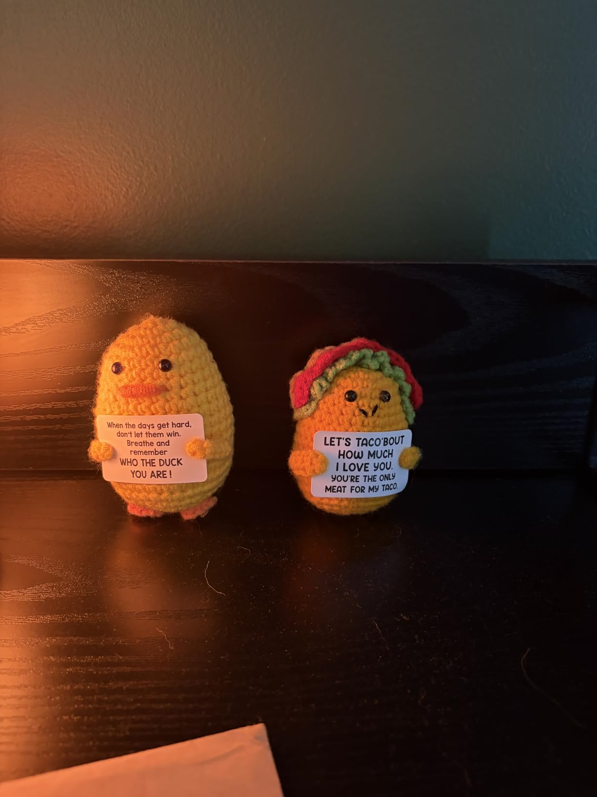 MBL Birthday Inspirational Gifts for Women - Back to School for Students | Funny Crochet Duck, Positive Cheer Motivational Stress Relief Christmas Stocking Stuffers for Friend Coworker Boss Teacher customer photo 1