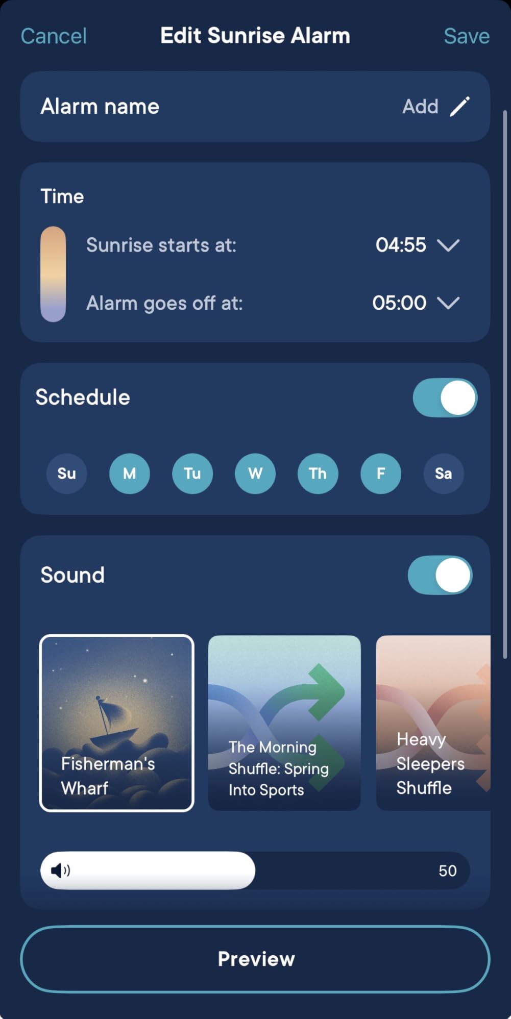 Hatch Restore 3 | Sunrise Alarm Clock, Smart Light, Sleep Audio (Cocoa) | White Noise Machine & Sunrise Alarm Light, 80+ Sleep Sounds, Screen-Free Bedtime Routine with Meditations via Hatch Sleep App customer photo 1