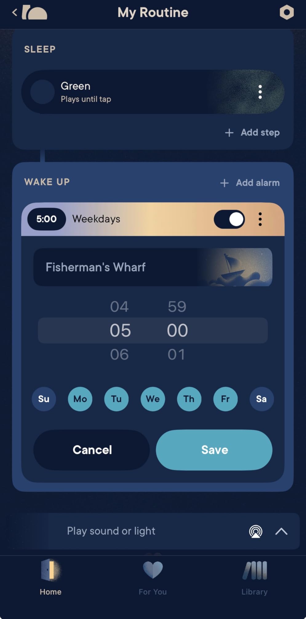 Hatch Restore 3 | Sunrise Alarm Clock, Smart Light, Sleep Audio (Cocoa) | White Noise Machine & Sunrise Alarm Light, 80+ Sleep Sounds, Screen-Free Bedtime Routine with Meditations via Hatch Sleep App customer photo 2