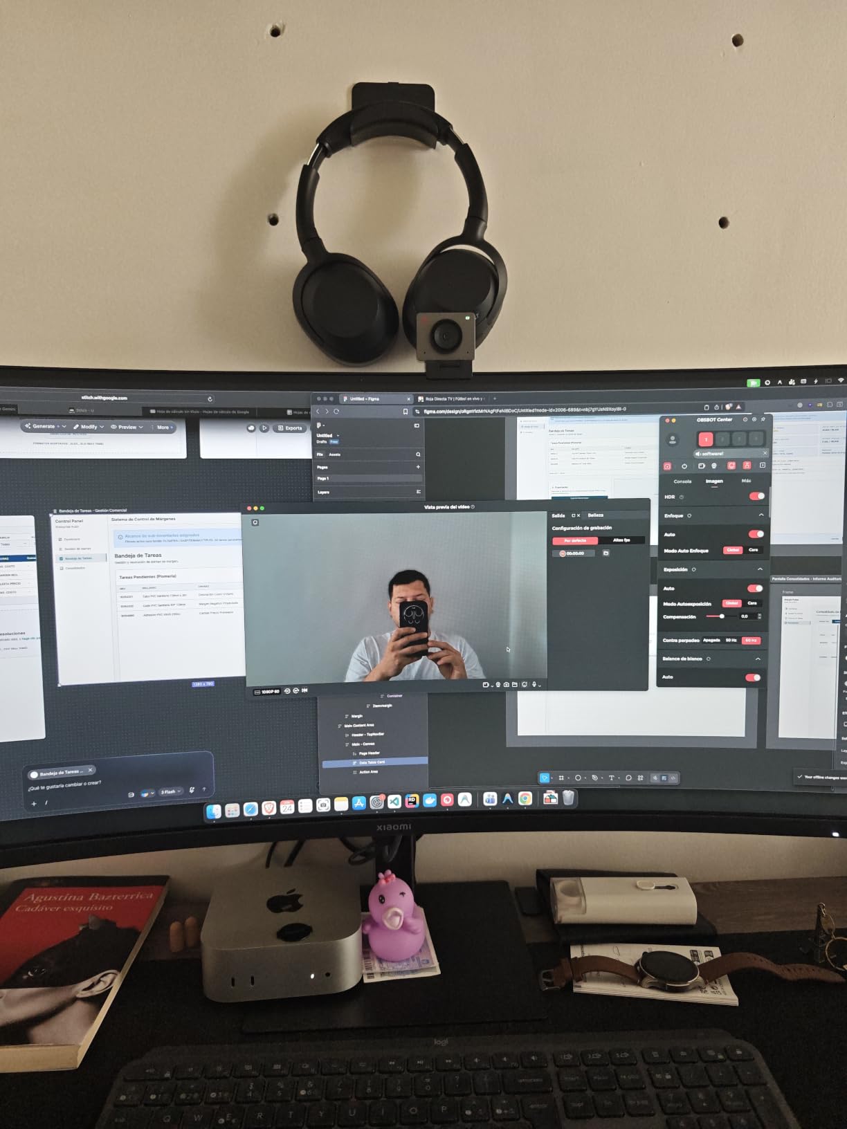OBSBOT Meet SE 1080P 100FPS Webcam for PC, AI Framing Streaming Camera | 1/2.8