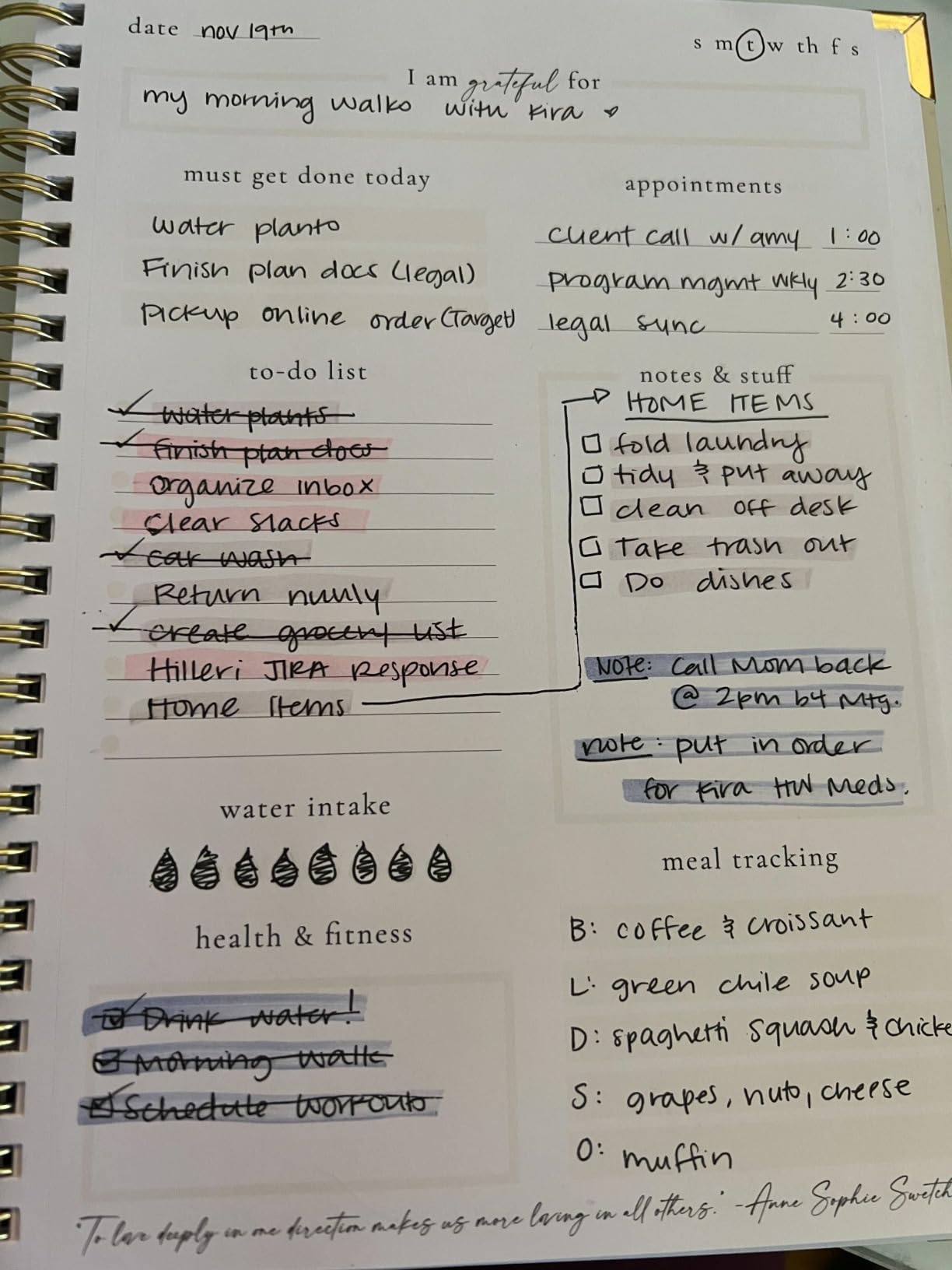 Beautiful To Do List Notebook - Aesthetic Undated ADHD Daily Planner Gift | Easily Organize Your Tasks and Boost Productivity - Stylish School or Office Supplies for Women customer photo 1
