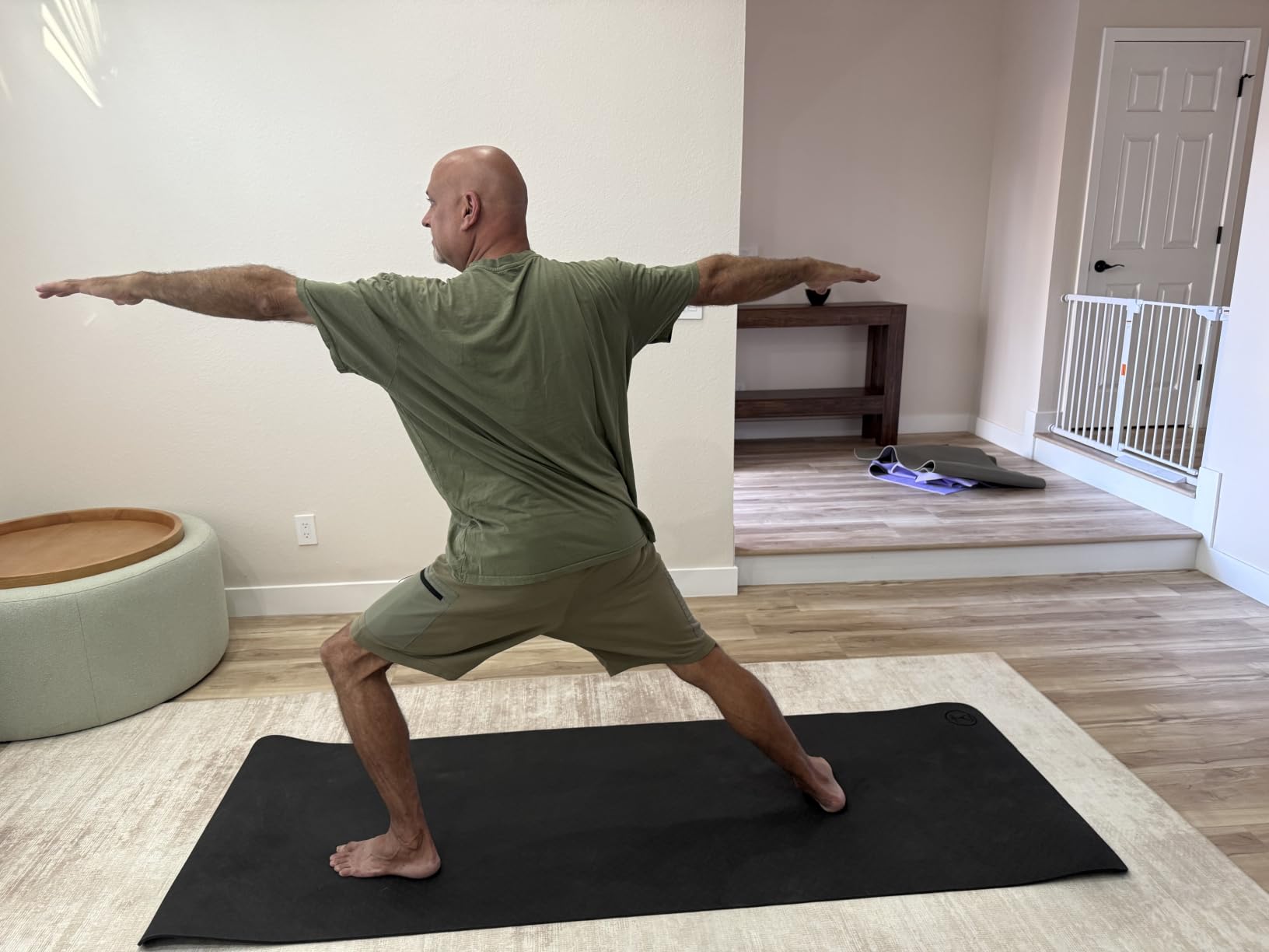 Extra Large Yoga Mat XL, Wide and Long, Extra Thick Non Slip Exercise Mat | For tall men and women, lightweight and easy to carry, full-body workout room, secure grip, comfortable floor cushioning customer photo 1
