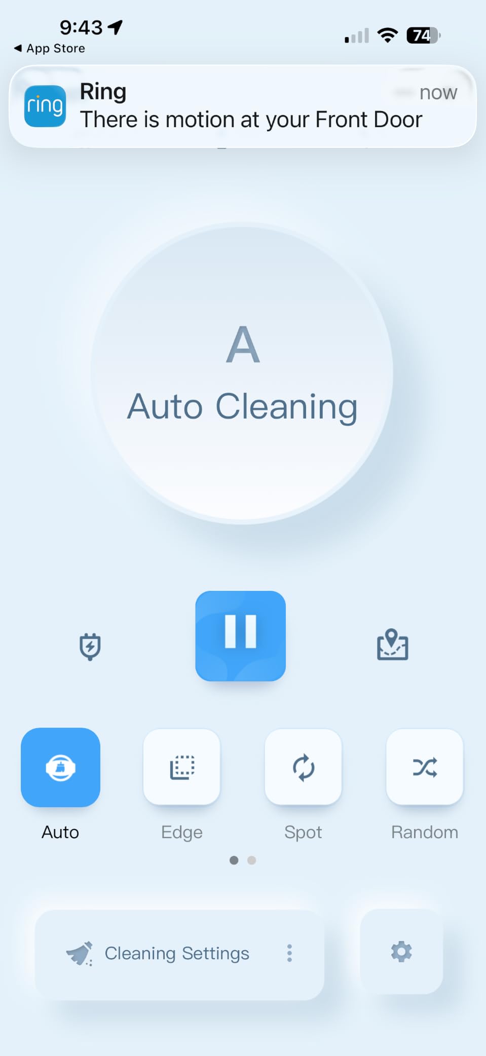 Tikom Robot Vacuum and Mop Combo, 5000Pa Robotic Vacuum Cleaner, 150 Min Max, App & Remote Control, Ideal for Hard Floor, Carpet, Pet Hair, Self-Charge(G8000 Max) customer photo 2