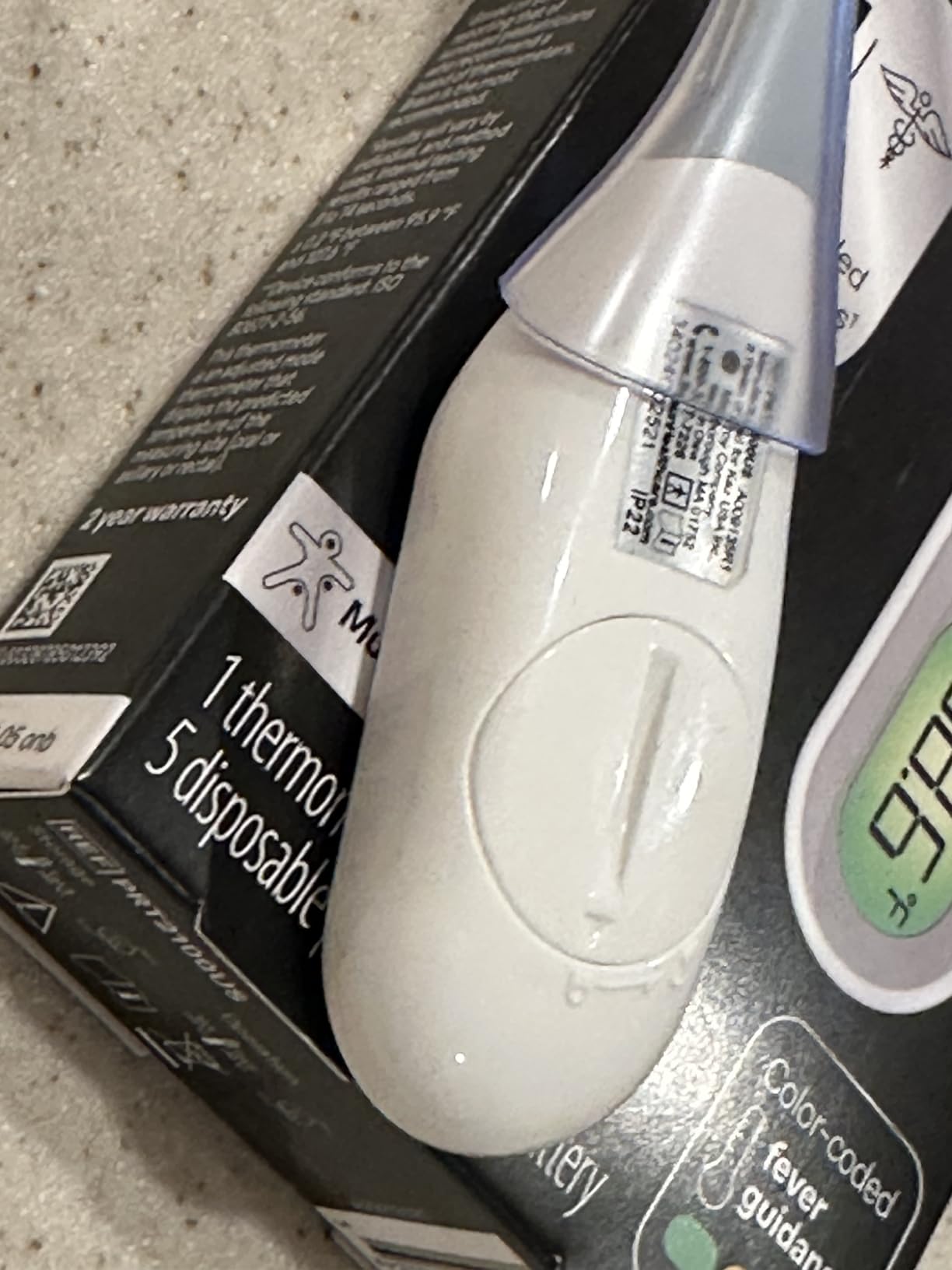 Braun Digital Thermometer, Clinically Accurate, Color Coded Fever Guidance, Thermometer for Adults, Baby, Toddlers & Kids, Oral, Rectal or Underarm use, No 1 Brand Recommended by Pediatricians customer photo 2