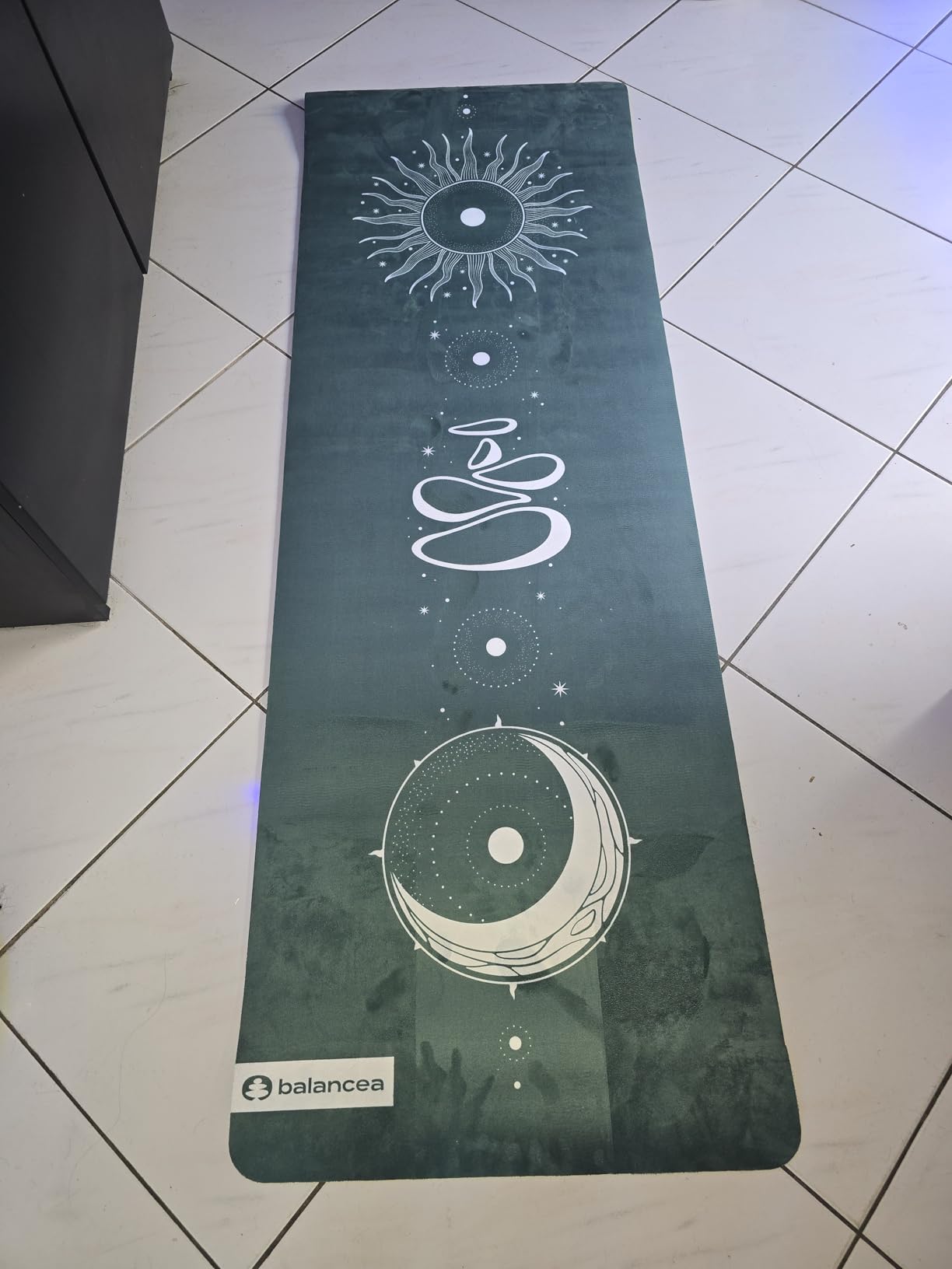 Yoga Mat With Strap 5mm Non Slip Suede & TPE - Eco-Friendly Fitness & Exercise Mat for Hot Yoga customer photo 2