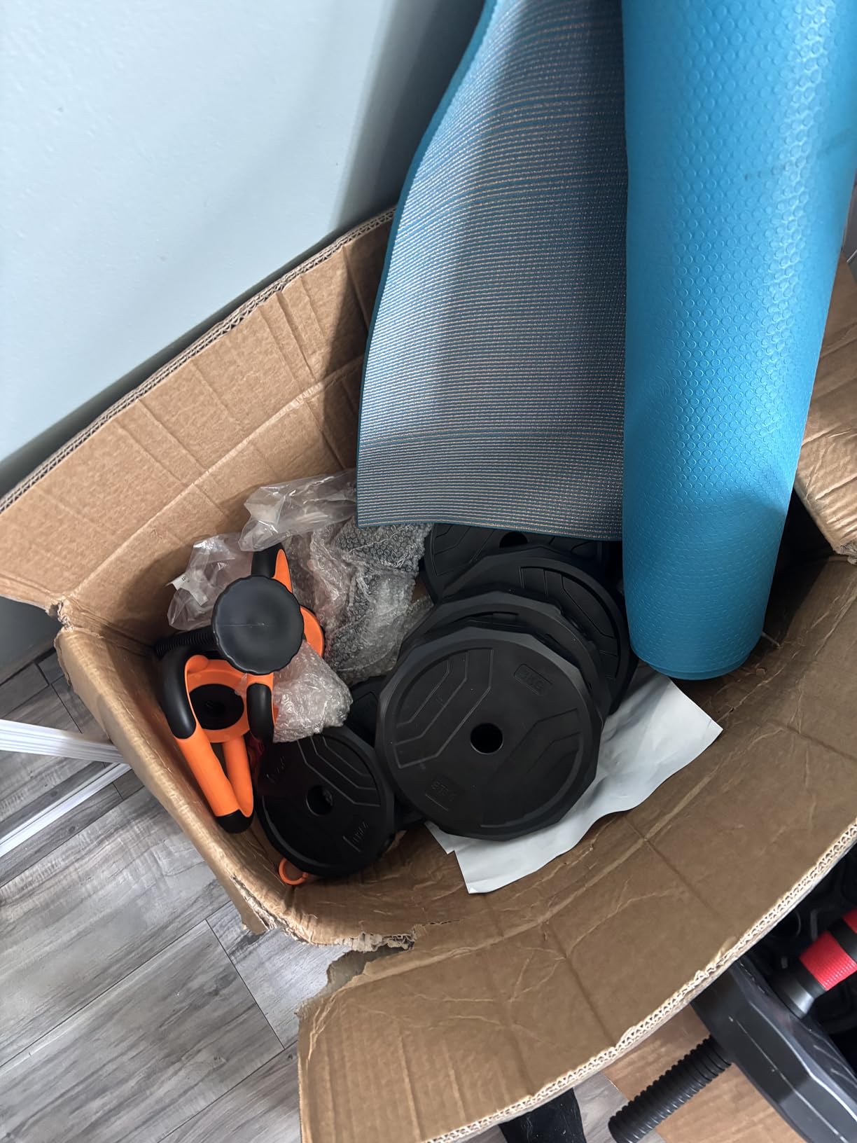 5-in-1 Adjustable Dumbbell Set, 33/44/66/88lbs Free Weights Set with Connector, Used as Kettlebells, Barbell, Push up Stand, Standard 1