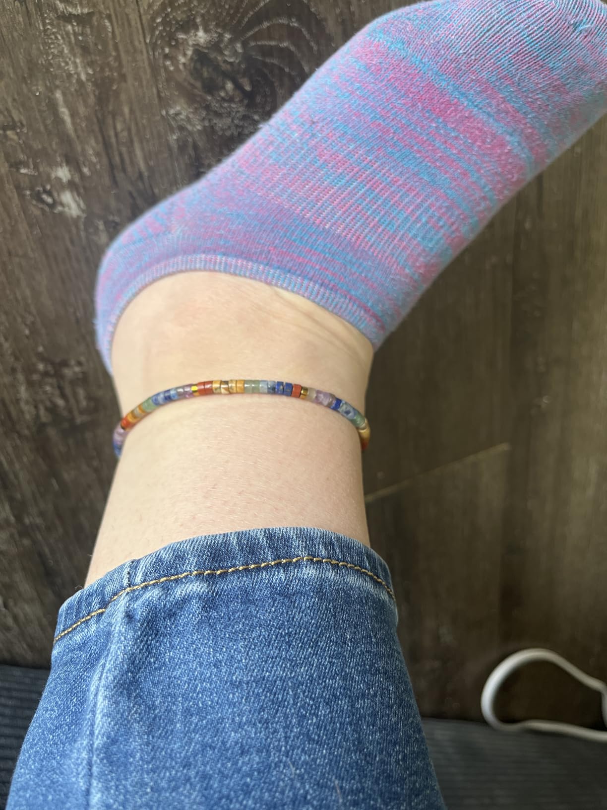 JoycuFF Inspirational Gifts for Women Get Well Soon Thinking of You Gift, Healing Natural Stone Bracelets customer photo 2