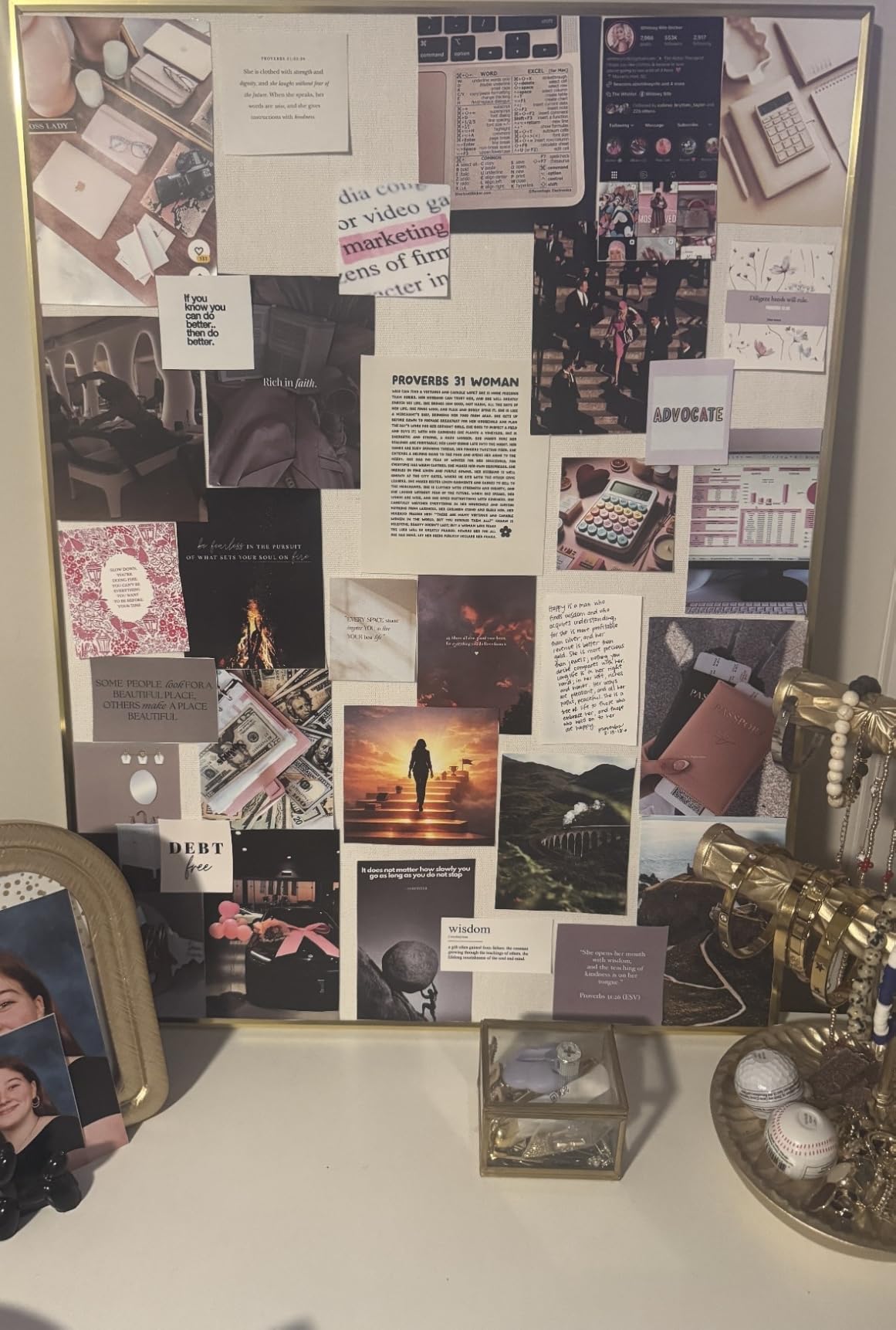 Linen Bulletin Board, 24