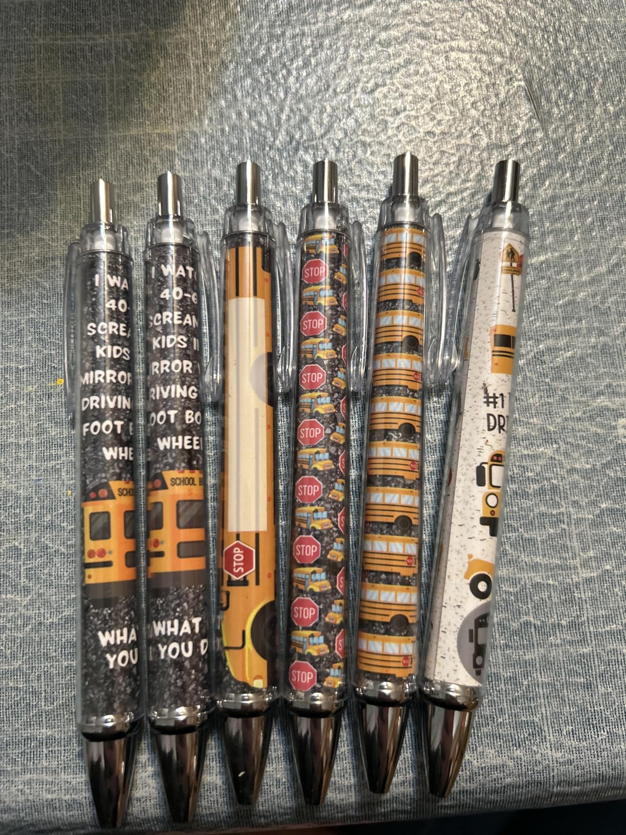 YJ PREMIUMS Social Worker Pens 6PC - Aesthetic Pen Set, Social Worker Gifts, Employee Appreciation Gifts, Mental Health Gift Set, Home Office Desk Essentials, Party Favor, Girl Stuff, Office Supplies customer photo 1