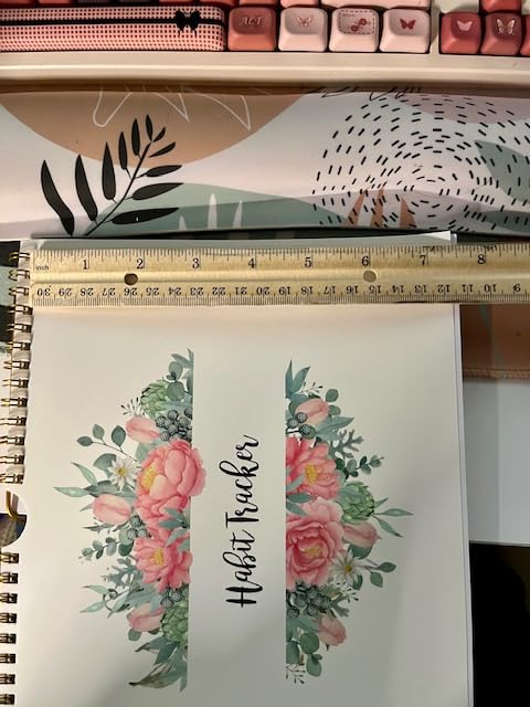 Habit Tracker Calendar Undated for Daily, Weekly & Monthly, 8
