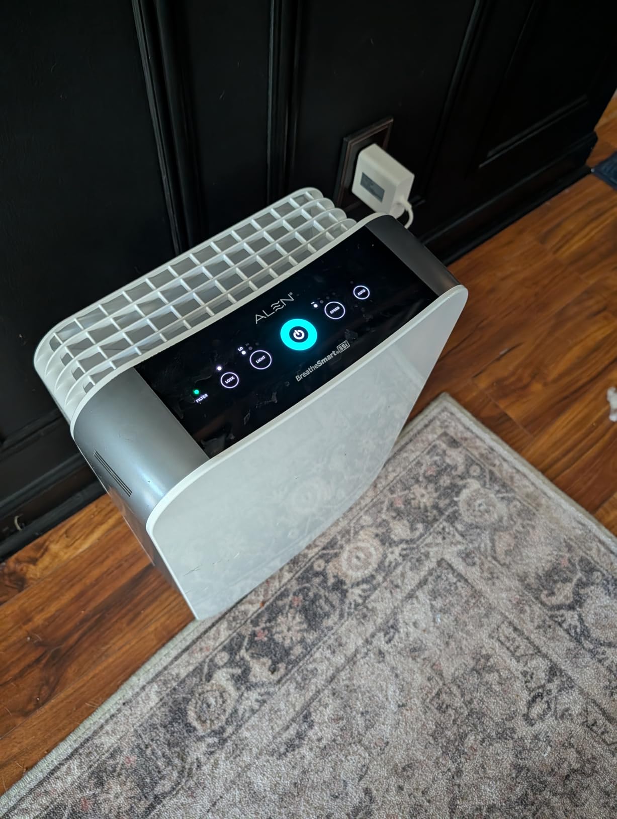 Alen 35i HEPA Air Purifier, Ultimate Filter, Covers 1,400 Sq Ft | For Odors, Mold, Smoke, Dust, Allergens, Viruses, Dander, Pet Fur with True HEPA filter. App to Control & Data customer photo 2