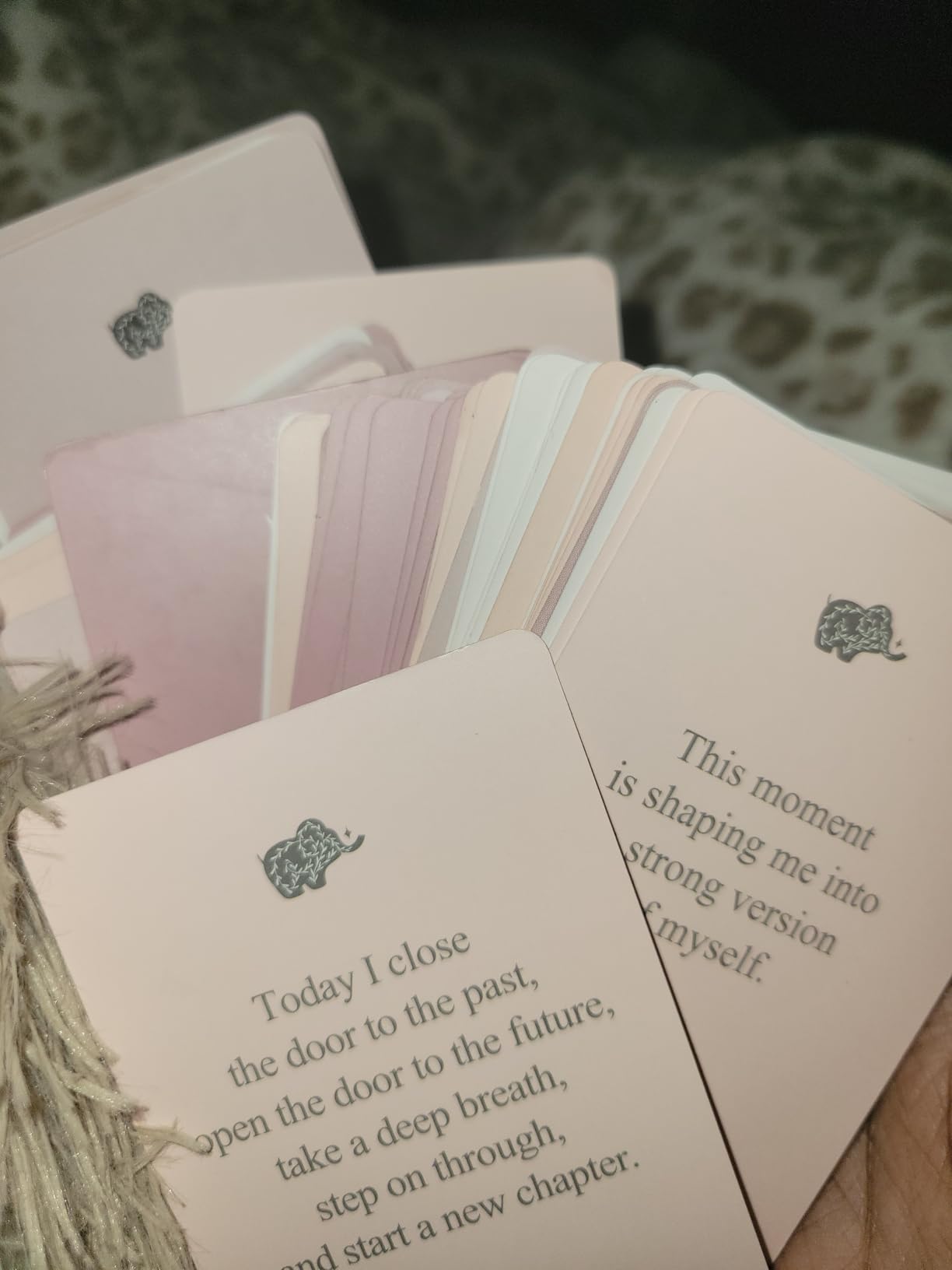 Affirmation Cards for Women, 120 Positive Affirmation Cards (6 Themes), Daily Affirmations for Inspiration, Mindfulness & Self Care, Uplifting Gift for Women customer photo 1