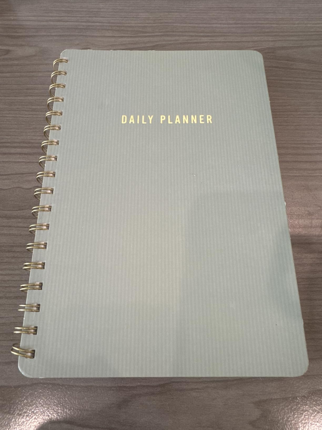 Sweetzer & Orange Daily Planner Notebook - Undated Two-Page Daily Layout with Hourly Schedule, To-Do List, Priorities, and Notes - 6.5