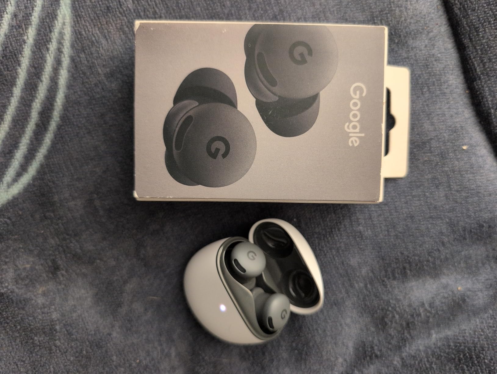 Google Pixel Buds 2a - Wireless Bluetooth Earbuds - Iris | Active Noise Cancellation, transparency mode, comfortable fit, 20-hour battery, water resistant, help from Gemini customer photo 1