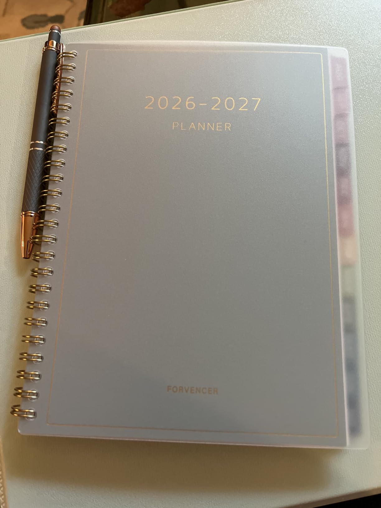 Forvencer 17 Month Academic Planner 2026-2027, Aug 2026-Dec 2027, 8.5