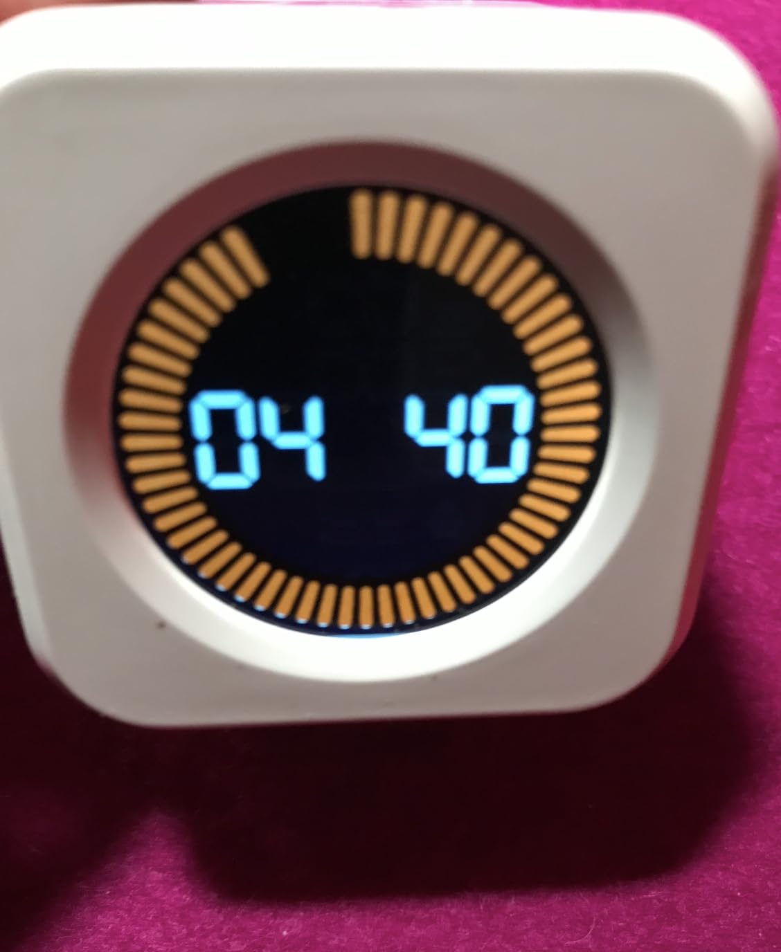 KADAMS Pomodoro Cube Timer Productivity Visual Timer - 5/10/25/50 Min Rotating Countdown customer photo 2
