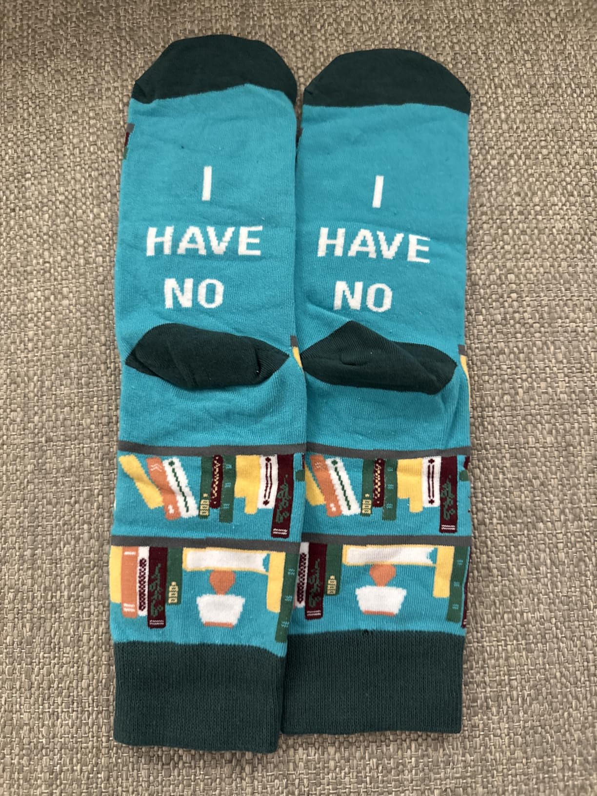 Book Lovers Gifts, Funny Reading Socks for Book Lovers, Cute Gifts for Readers Women, Ideal gifts Socks For Reader customer photo 2