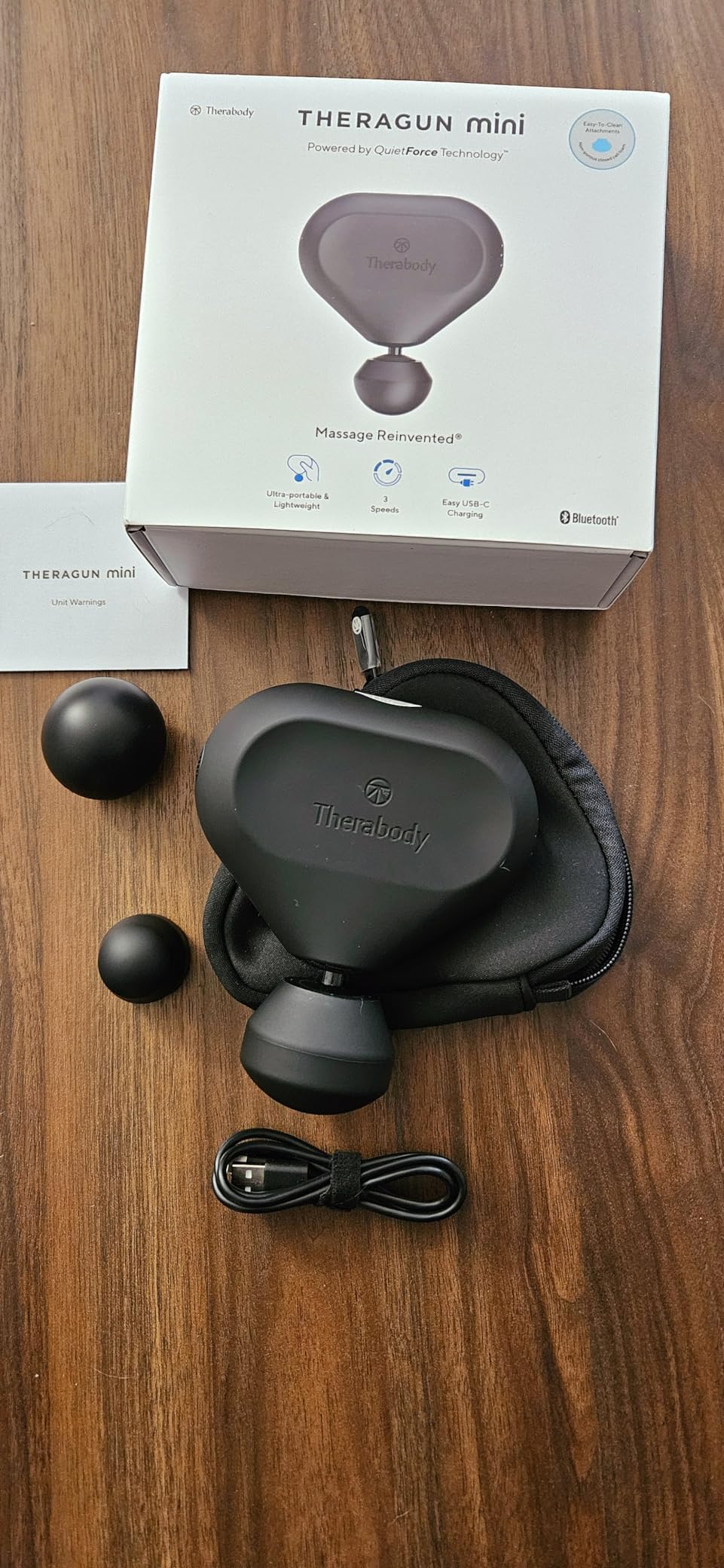 TheraGun Mini Plus Massage Gun by Therabody - Portable Massage Enhanced with Heat - Travel Essential for Faster Recovery On The Go customer photo 2