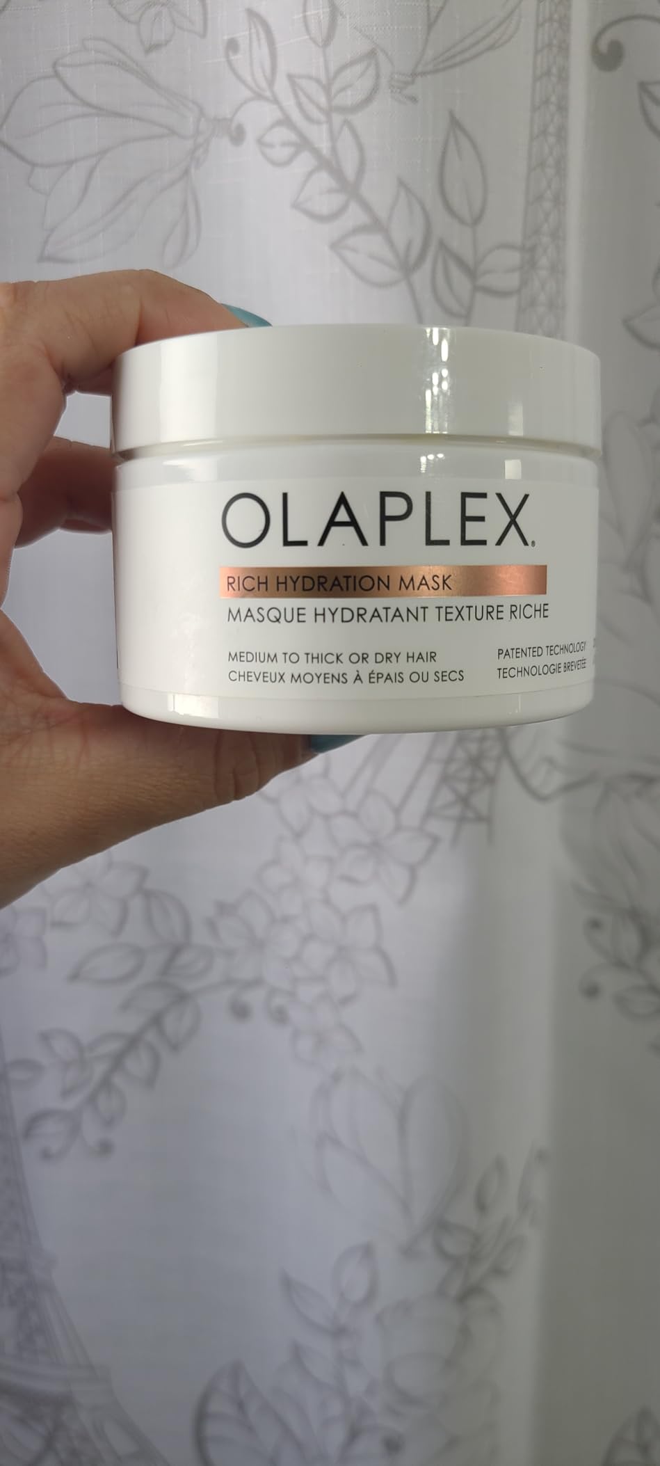 Olaplex Rich Hydration Mask | Hydration & Frizz Control, 200 mL | For Dry, Medium-To-Coarse Hair; Biomimetic Cuticle Technology; Use Weekly In Place Of Conditioner customer photo 1