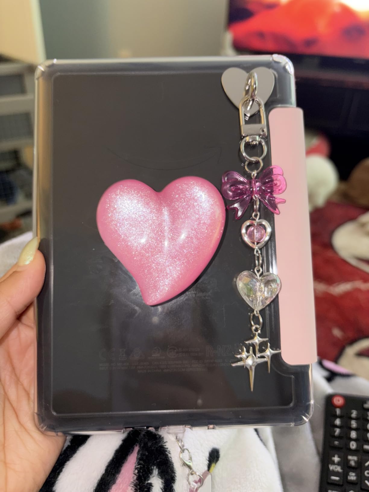 Accessories Set for Kindle, USB C Dust Plug Charm, Grip Holder customer photo 2