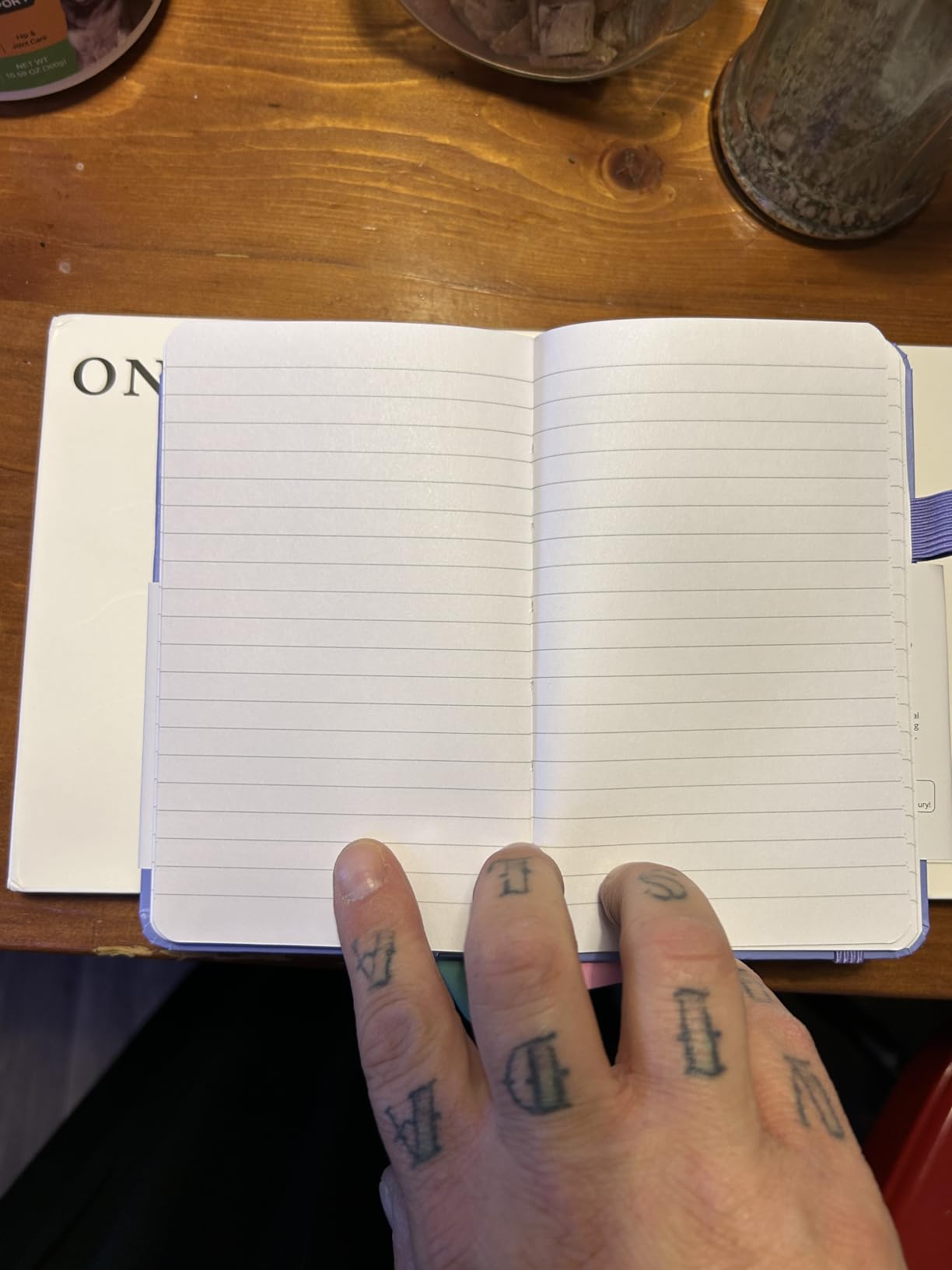 ONAVIA A6 Pocket Notebook, Small Lined Journal, 3 Pack, 160 Pages, Black | 80 Sheets, 3.5 x 5.7 in, Lay Flat, College Ruled, A6 Hardcover Journal, Lined Notebook for Work, School, Note Taking customer photo 2