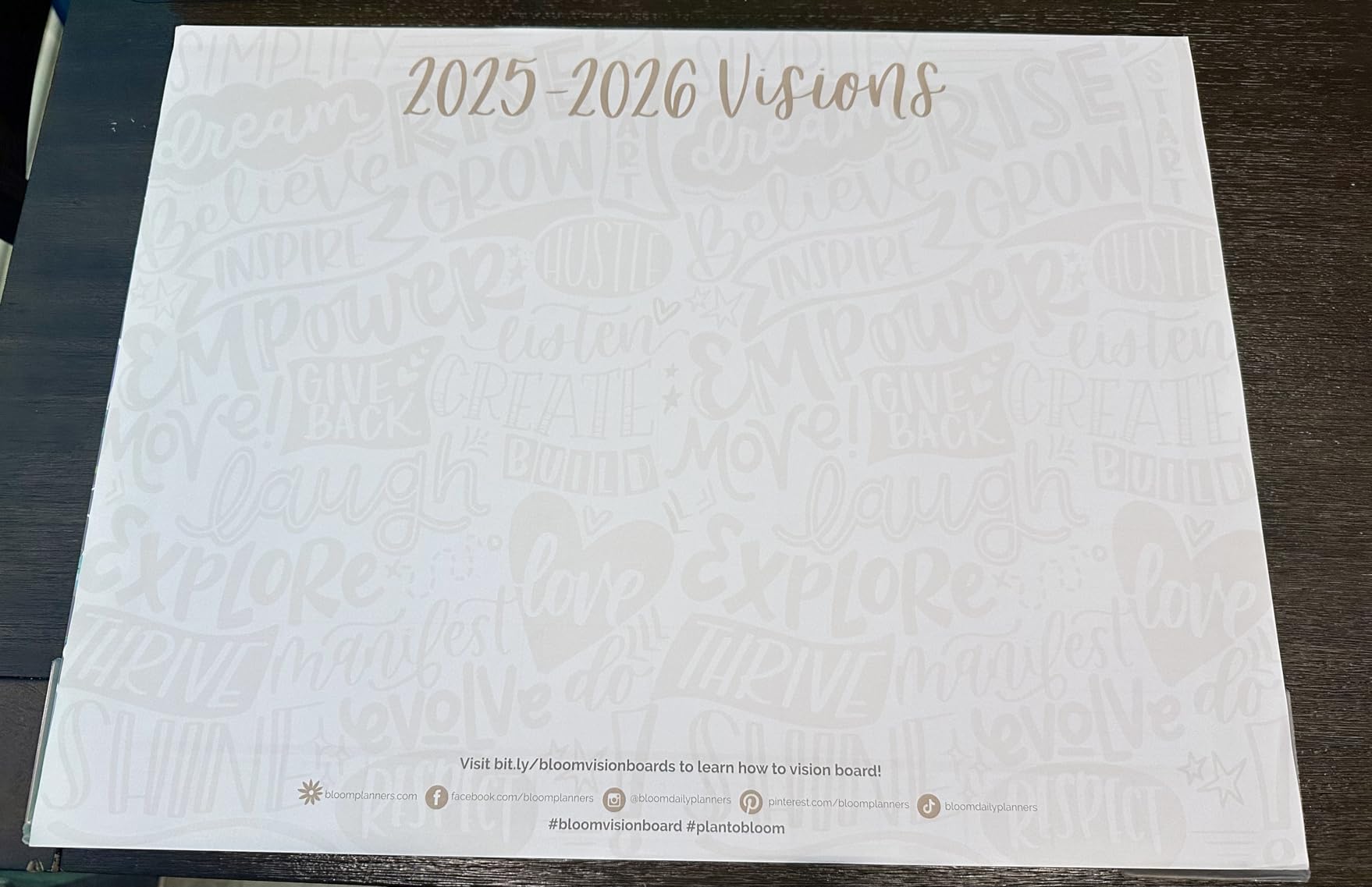 bloom daily planners Desk Calendar 2026-2027 - Academic Year Large Wall Calendar (July 2026 - July 2027) - 21