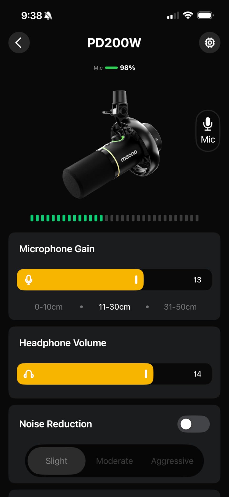 MAONO PD200W Hybrid Wireless Podcast Microphone for PC, Dynamic XLR USB Mic with Software, Noise Cancellation, for Vocal Recording, Streaming, Content Creation customer photo 2